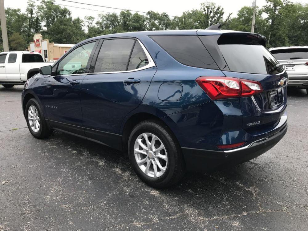 2020 BLUE CHEVROLET EQUINOX LT (3GNAXJEV7LL) with an 1.5L engine, Automatic transmission, located at 101 S. Halleck St., DeMotte, 46310, (219) 987-2922, 41.202343, -87.198189 - Photo #1