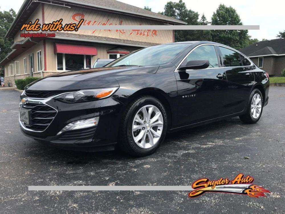 2020 BLACK CHEVROLET MALIBU LT (1G1ZD5ST4LF) with an 1.5L engine, Continuously Variable transmission, located at 101 S. Halleck St., DeMotte, 46310, (219) 987-2922, 41.202343, -87.198189 - Photo #0