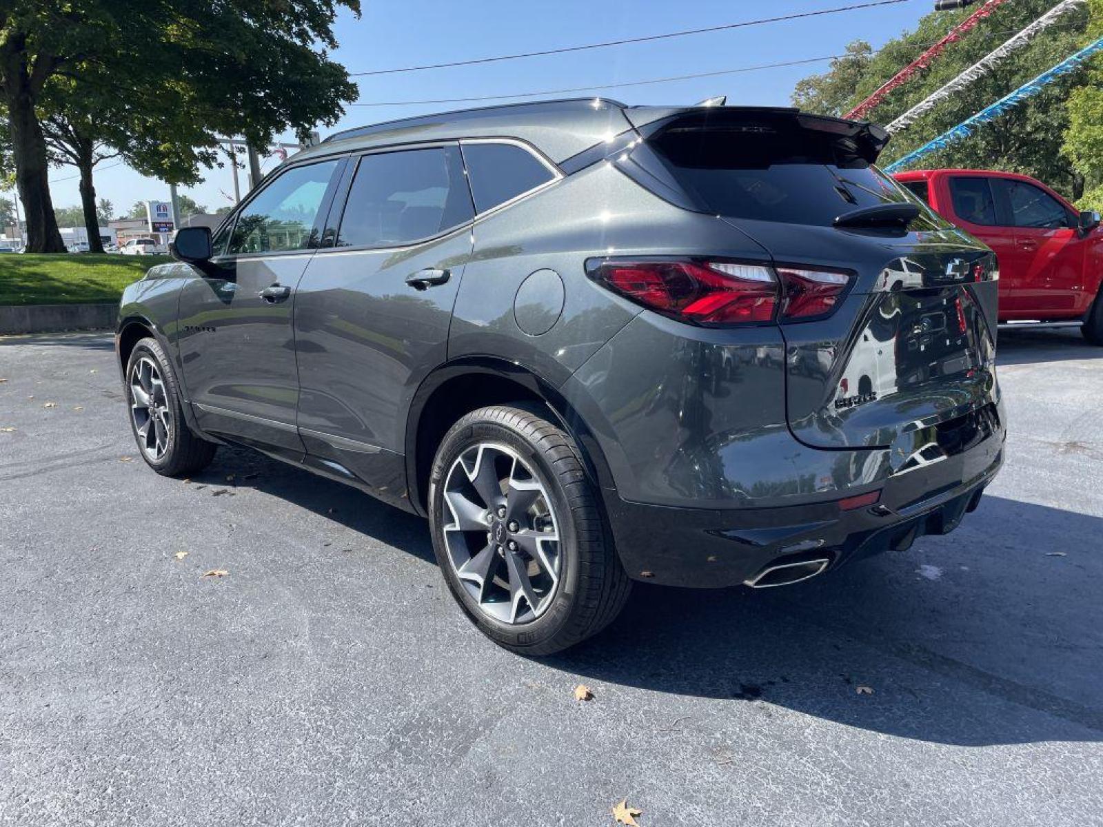 2019 GREY CHEVROLET BLAZER RS FWD (3GNKBERS6KS) with an 3.6L engine, Automatic transmission, located at 101 S. Halleck St., DeMotte, 46310, (219) 987-2922, 41.202343, -87.198189 - Photo #1