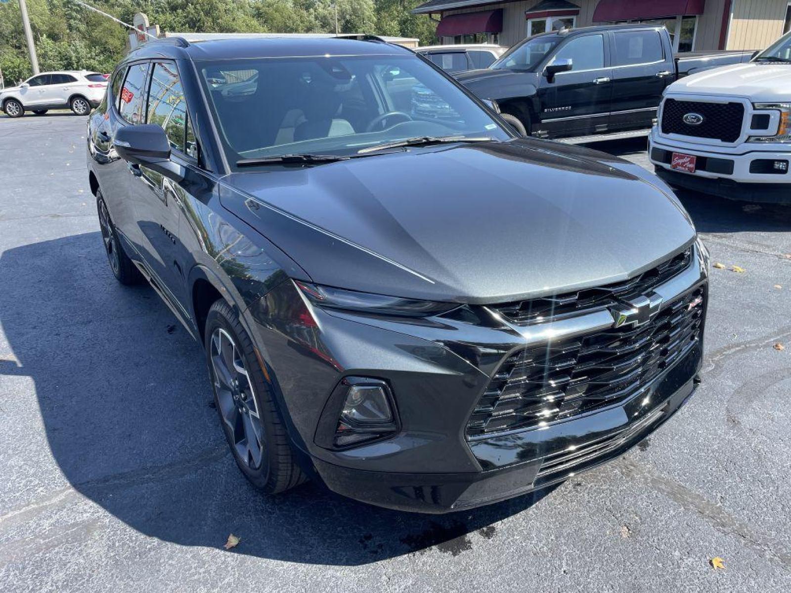 2019 GREY CHEVROLET BLAZER RS FWD (3GNKBERS6KS) with an 3.6L engine, Automatic transmission, located at 101 S. Halleck St., DeMotte, 46310, (219) 987-2922, 41.202343, -87.198189 - Photo #2