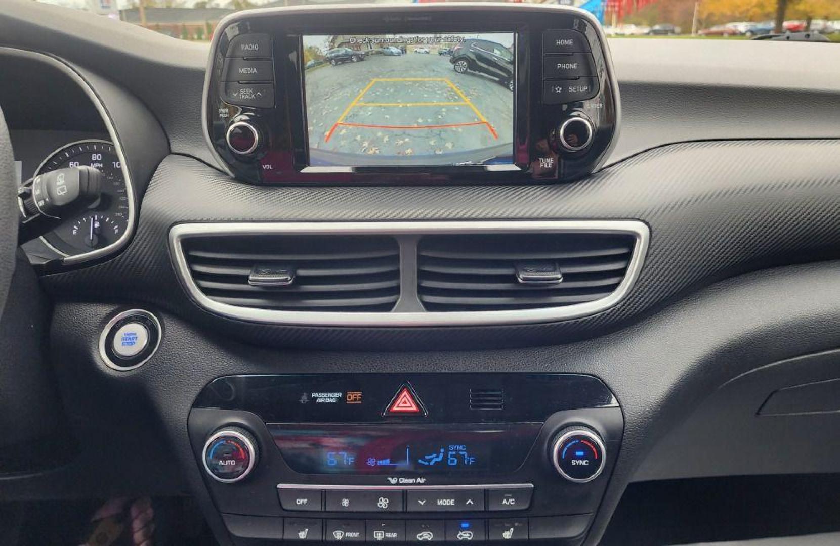 2019 BLUE HYUNDAI TUCSON LIMITED - FWD (KM8J33AL1KU) with an 2.4L engine, Automatic transmission, located at 101 S. Halleck St., DeMotte, 46310, (219) 987-2922, 41.202343, -87.198189 - Photo#12