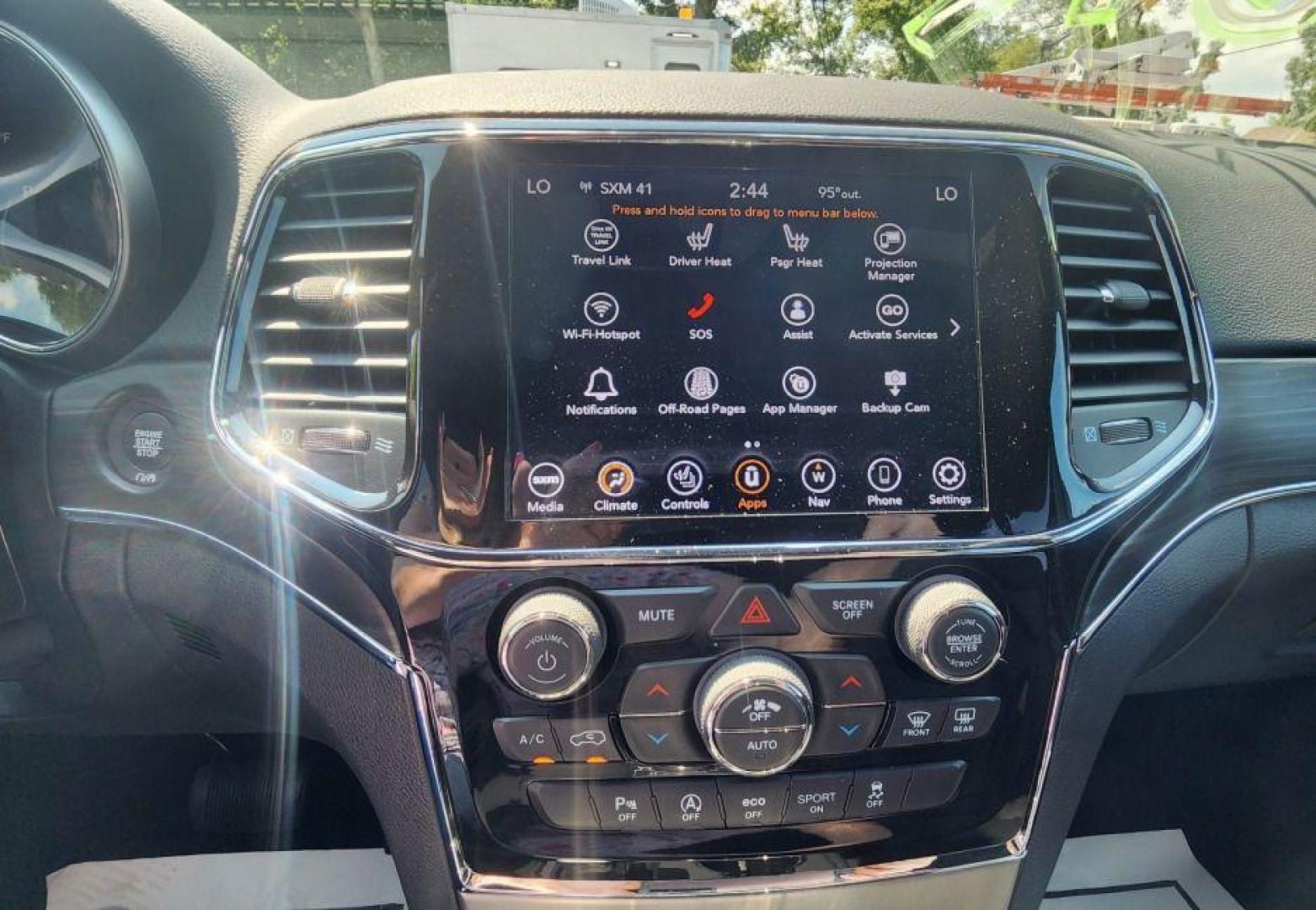 2021 BLACK JEEP GRAND CHEROKEE LIMITED -4WD (1C4RJFBG5MC) with an 3.6L engine, Automatic transmission, located at 101 S. Halleck St., DeMotte, 46310, (219) 987-2922, 41.202343, -87.198189 - Photo#13