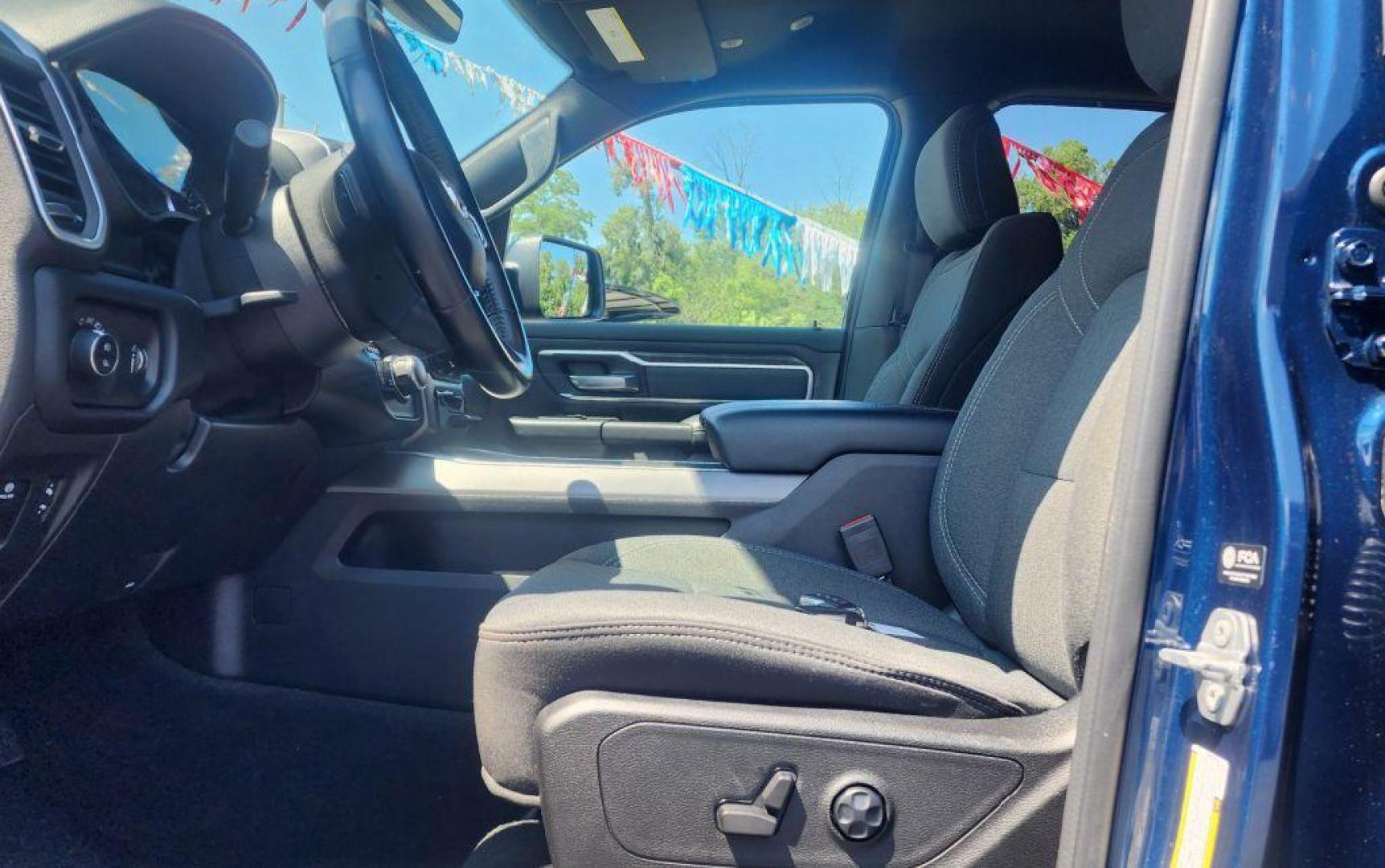 2021 BLUE RAM 1500 BIG HORN/LONE STAR-4WD (1C6SRFBT6MN) with an 5.7L engine, Automatic transmission, located at 101 S. Halleck St., DeMotte, 46310, (219) 987-2922, 41.202343, -87.198189 - Photo#5