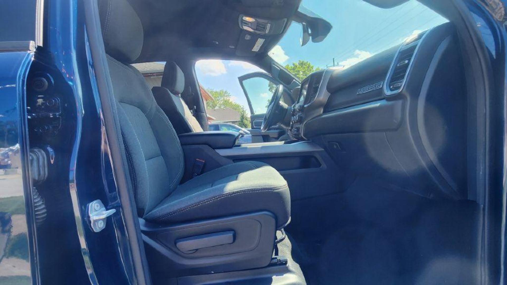 2021 BLUE RAM 1500 BIG HORN/LONE STAR-4WD (1C6SRFBT6MN) with an 5.7L engine, Automatic transmission, located at 101 S. Halleck St., DeMotte, 46310, (219) 987-2922, 41.202343, -87.198189 - Photo#8