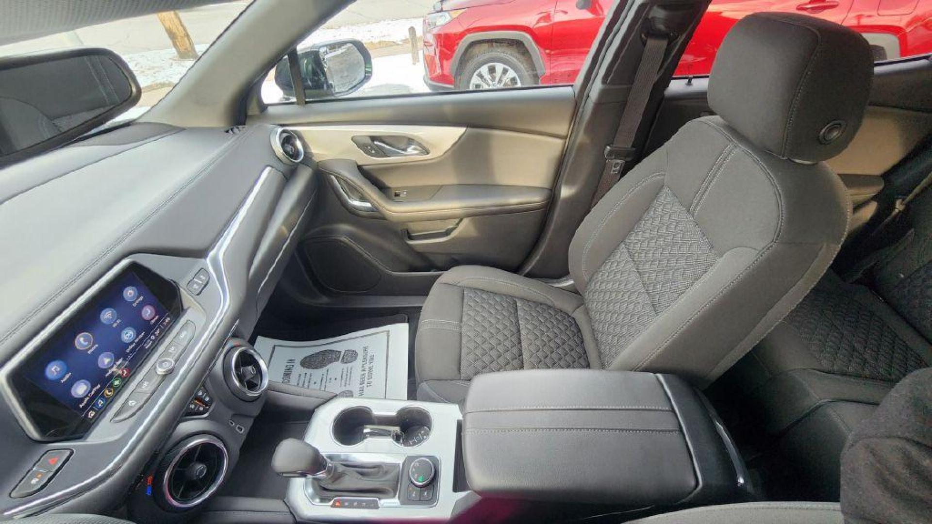 2022 BLACK CHEVROLET BLAZER 2LT- AWD (3GNKBHR43NS) with an 2.0L engine, Automatic transmission, located at 101 S. Halleck St., DeMotte, 46310, (219) 987-2922, 41.202343, -87.198189 - Photo#13