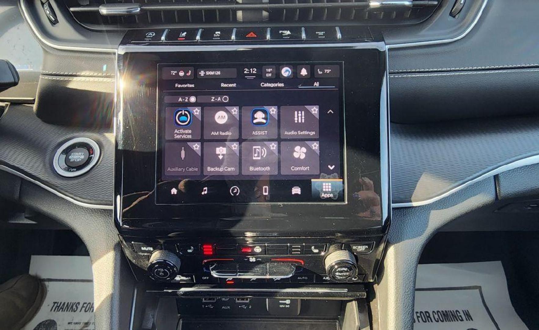 2024 BLACK JEEP GRAND CHEROKEE LAREDO X - 4WD (1C4RJHAG8RC) with an 3.6L engine, Automatic transmission, located at 101 S. Halleck St., DeMotte, 46310, (219) 987-2922, 41.202343, -87.198189 - Photo#12