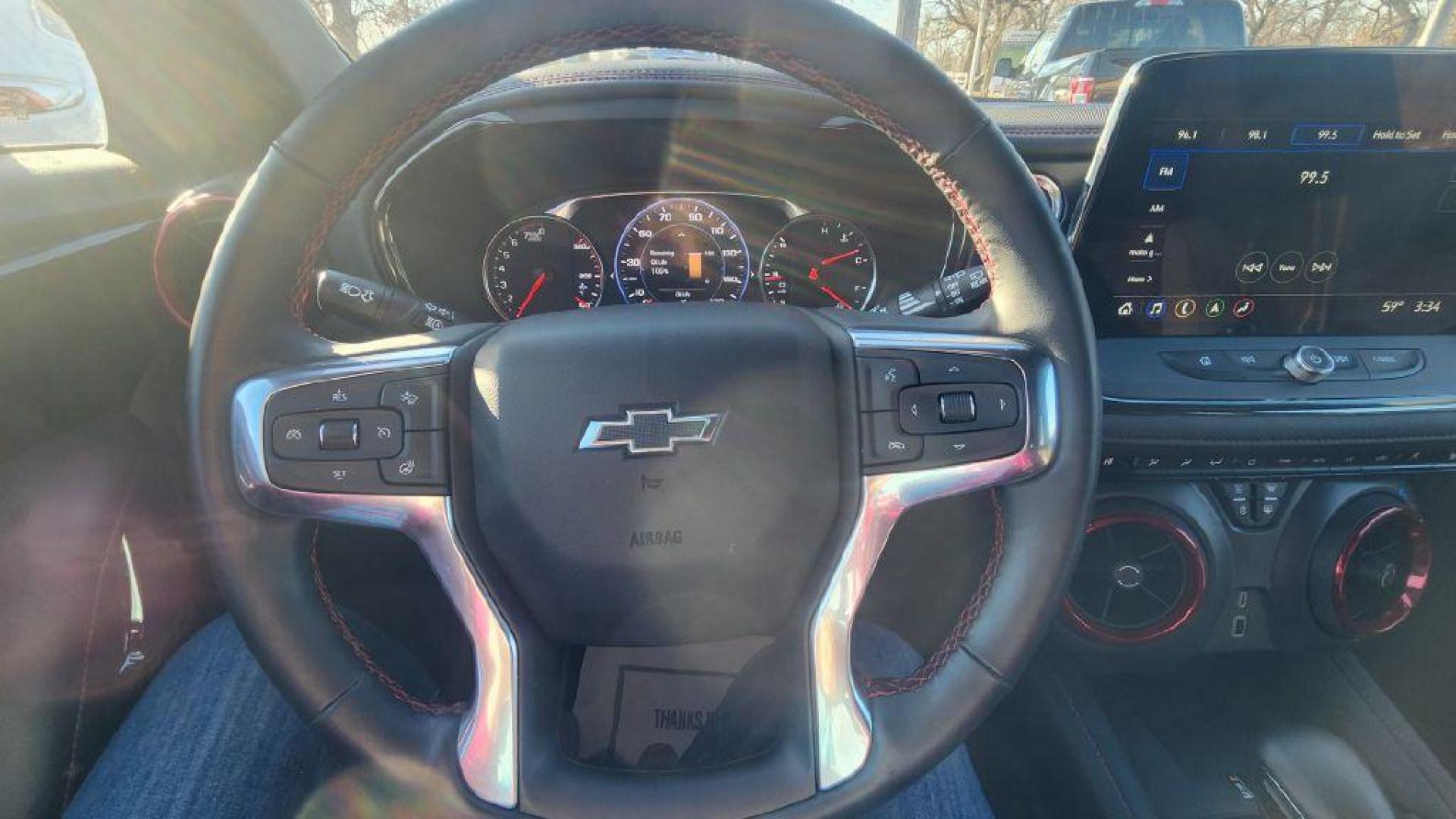 2023 BURGAN CHEVROLET BLAZER RS - AWD (3GNKBKRSXPS) with an 3.6L engine, Automatic transmission, located at 101 S. Halleck St., DeMotte, 46310, (219) 987-2922, 41.202343, -87.198189 - Photo#9