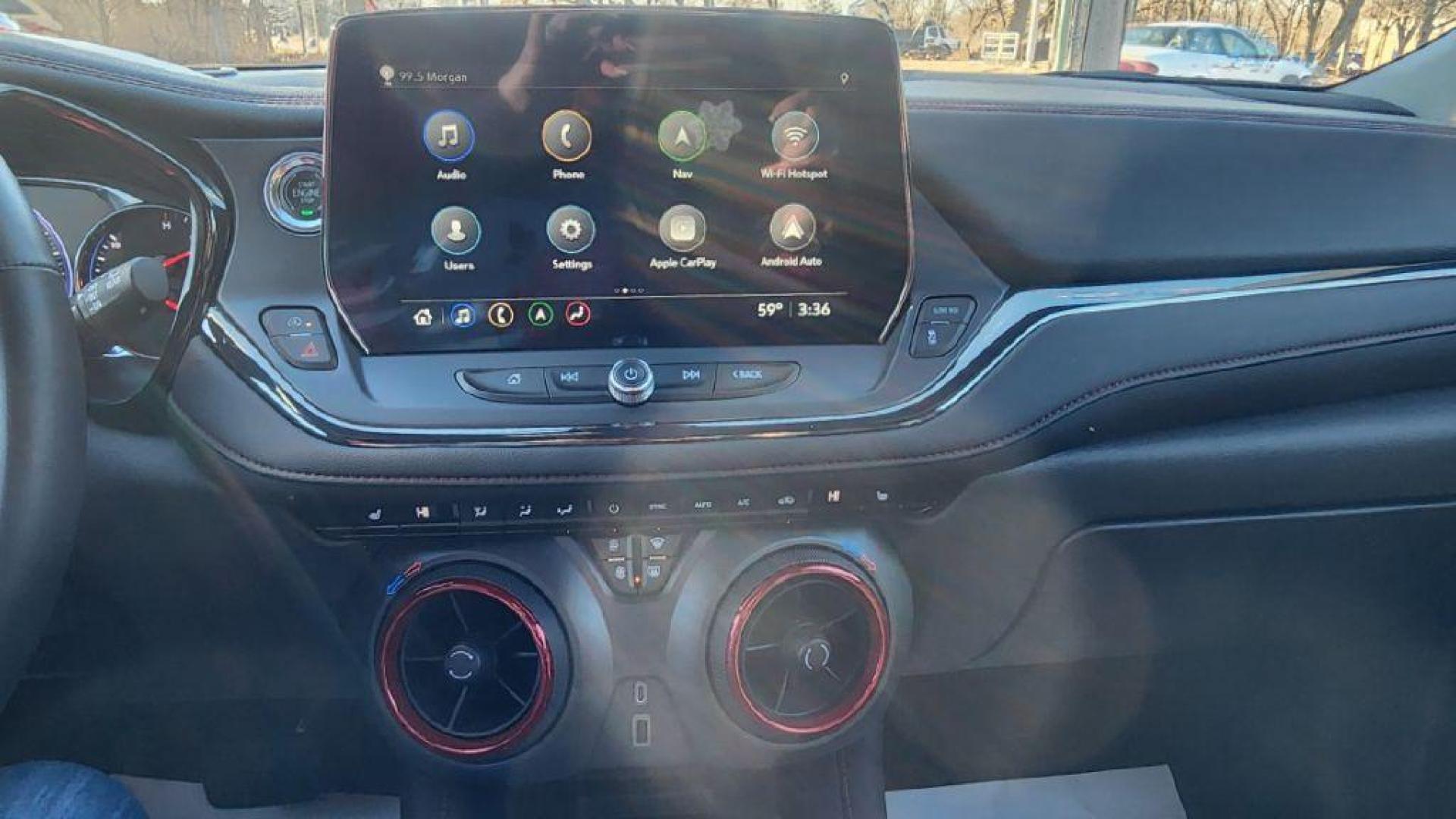 2023 BURGAN CHEVROLET BLAZER RS - AWD (3GNKBKRSXPS) with an 3.6L engine, Automatic transmission, located at 101 S. Halleck St., DeMotte, 46310, (219) 987-2922, 41.202343, -87.198189 - Photo#13