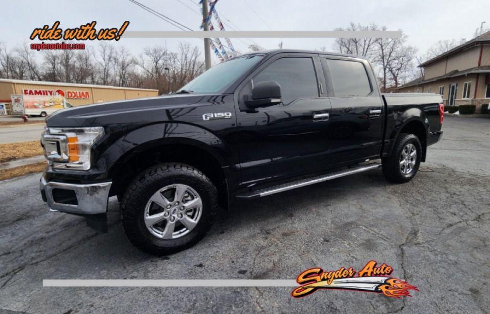 2020 BLACK FORD F150 SUPERCREW - 4WD (1FTEW1E57LK) with an 5.0L engine, Automatic transmission, located at 101 S. Halleck St., DeMotte, 46310, (219) 987-2922, 41.202343, -87.198189 - Photo#0