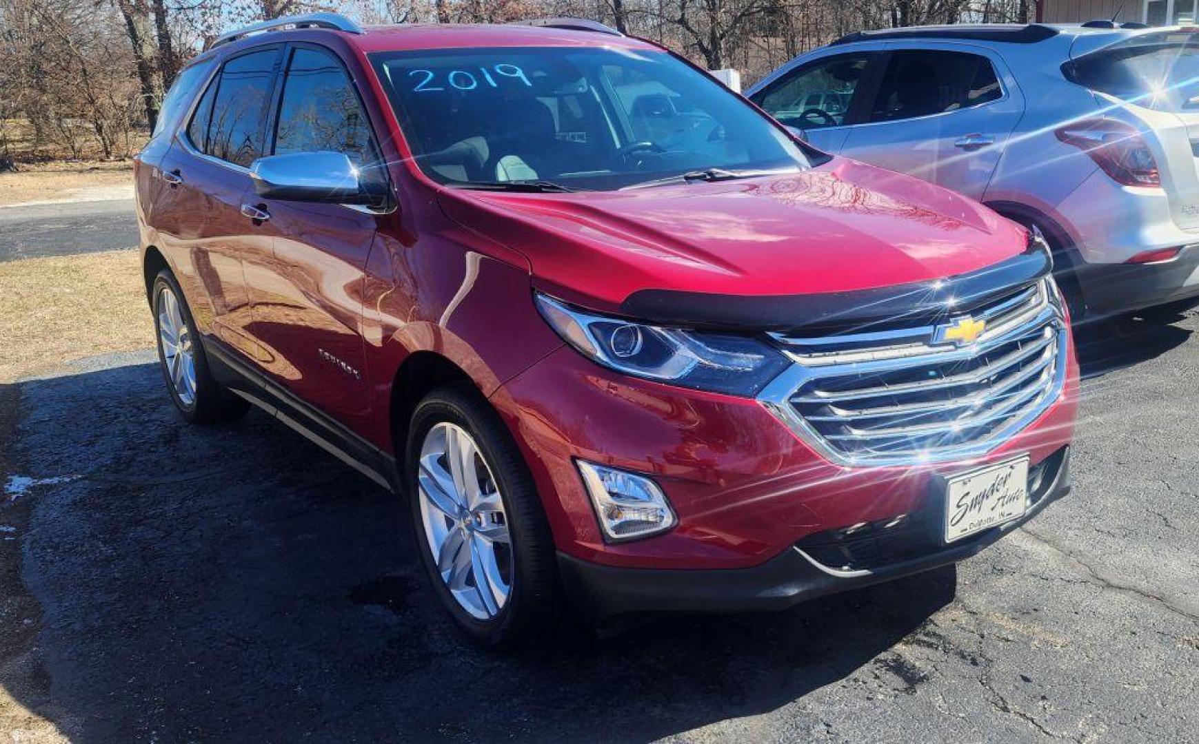 2019 BURGAN CHEVROLET EQUINOX PREMIER -AWD (2GNAXYEX7K6) with an 2.0L engine, Automatic transmission, located at 101 S. Halleck St., DeMotte, 46310, (219) 987-2922, 41.202343, -87.198189 - Photo#1
