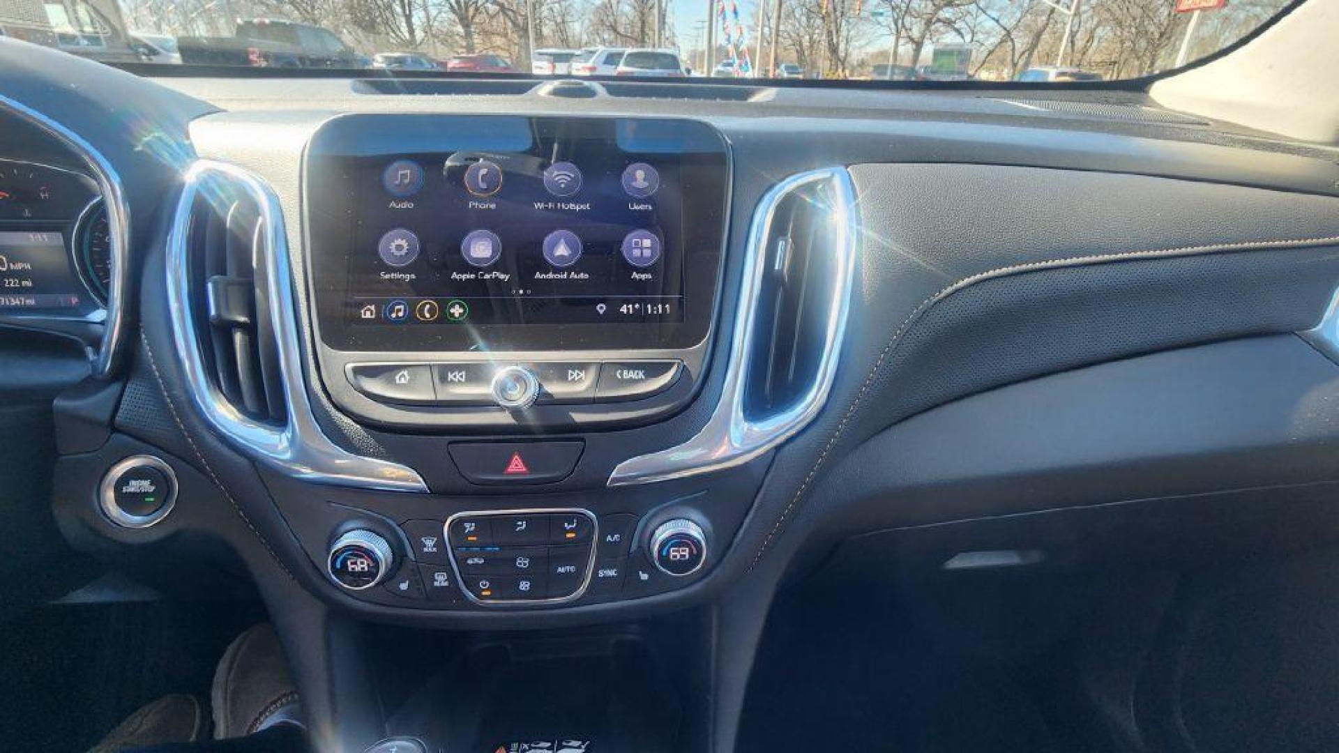 2019 BURGAN CHEVROLET EQUINOX PREMIER -AWD (2GNAXYEX7K6) with an 2.0L engine, Automatic transmission, located at 101 S. Halleck St., DeMotte, 46310, (219) 987-2922, 41.202343, -87.198189 - Photo#13