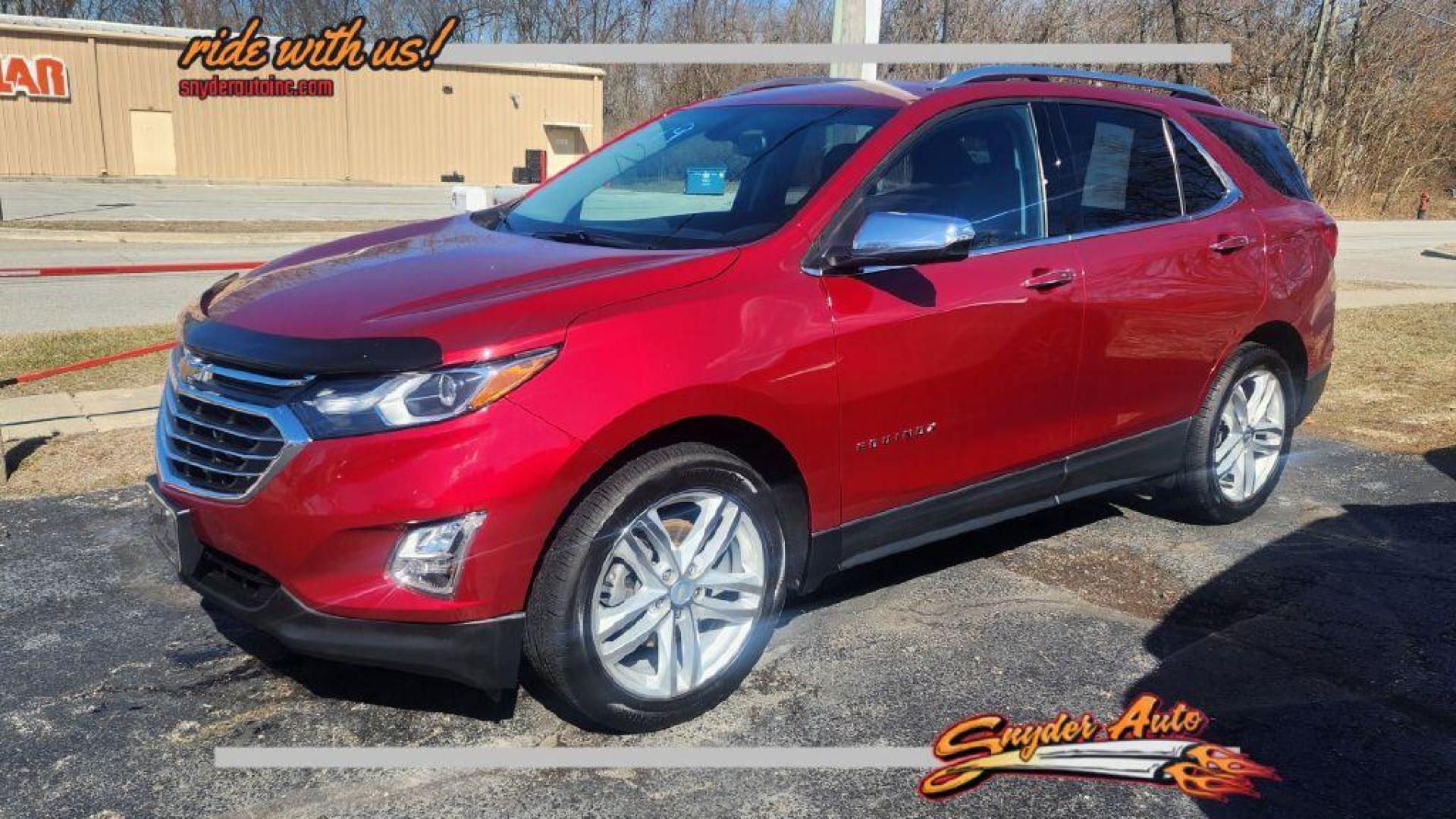 2019 BURGAN CHEVROLET EQUINOX PREMIER -AWD (2GNAXYEX7K6) with an 2.0L engine, Automatic transmission, located at 101 S. Halleck St., DeMotte, 46310, (219) 987-2922, 41.202343, -87.198189 - Photo#0