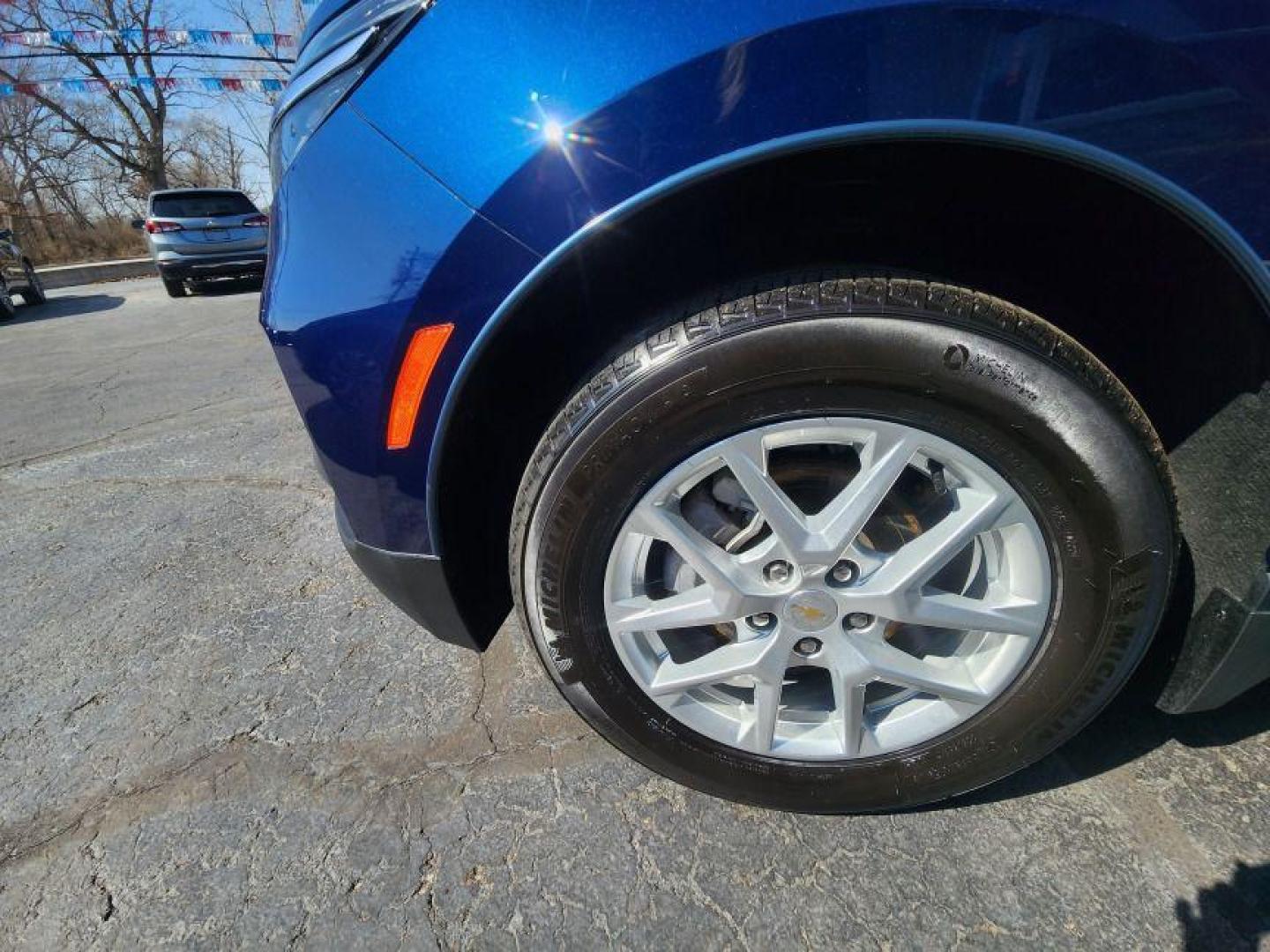 2022 BLUE CHEVROLET EQUINOX LS - FWD (3GNAXHEV5NS) with an 1.5L engine, Automatic transmission, located at 101 S. Halleck St., DeMotte, 46310, (219) 987-2922, 41.202343, -87.198189 - Photo#20