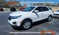 2022 WHITE CHEVROLET EQUINOX LT - AWD (3GNAXUEV6NL) with an 1.5L engine, Automatic transmission, located at 101 S. Halleck St., DeMotte, 46310, (219) 987-2922, 41.202343, -87.198189 - Photo#0