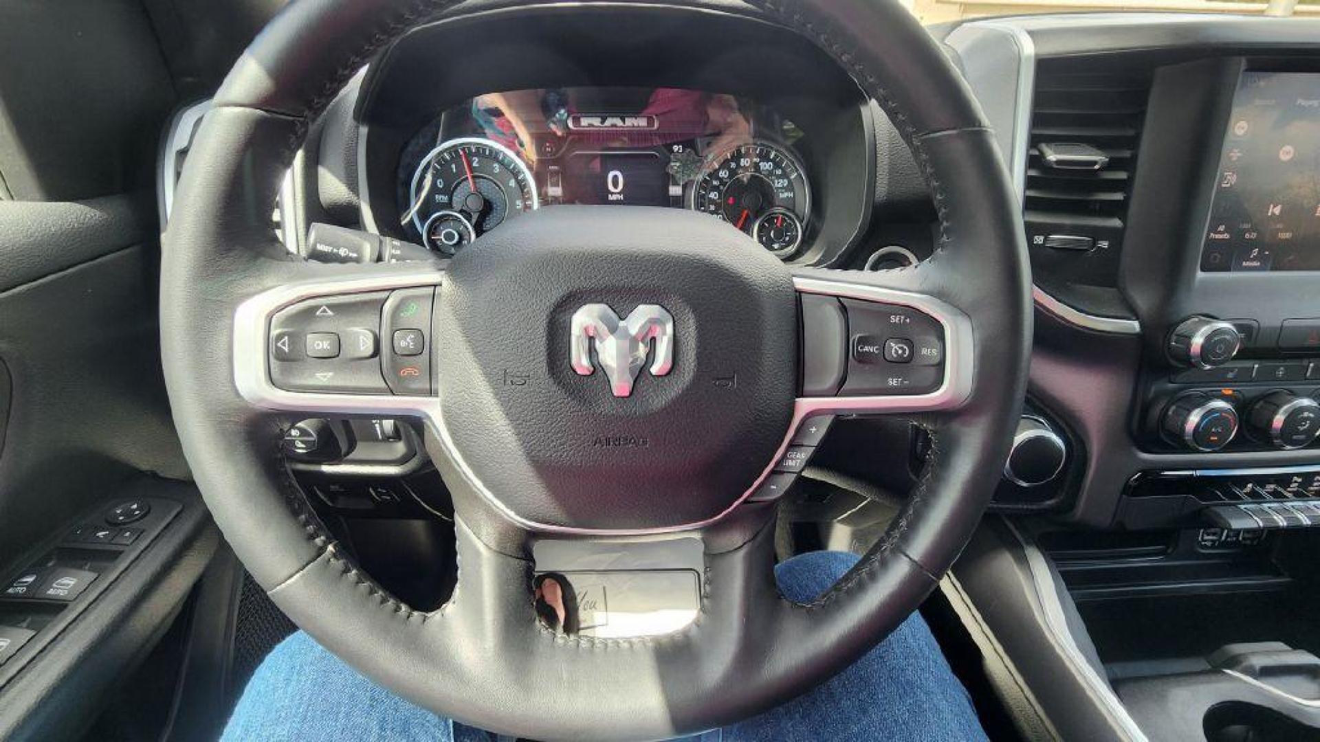 2022 WHITE RAM 1500 BIG HORN/LONE STAR - 4WD (1C6RRFFG0NN) with an 3.6L engine, Automatic transmission, located at 101 S. Halleck St., DeMotte, 46310, (219) 987-2922, 41.202343, -87.198189 - Photo#16