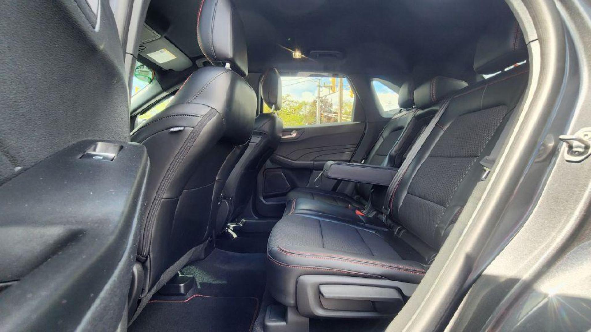 2023 GRAY FORD ESCAPE ST LINE - 4WD (1FMCU9MN8PU) with an 1.5L engine, Automatic transmission, located at 101 S. Halleck St., DeMotte, 46310, (219) 987-2922, 41.202343, -87.198189 - Photo#8