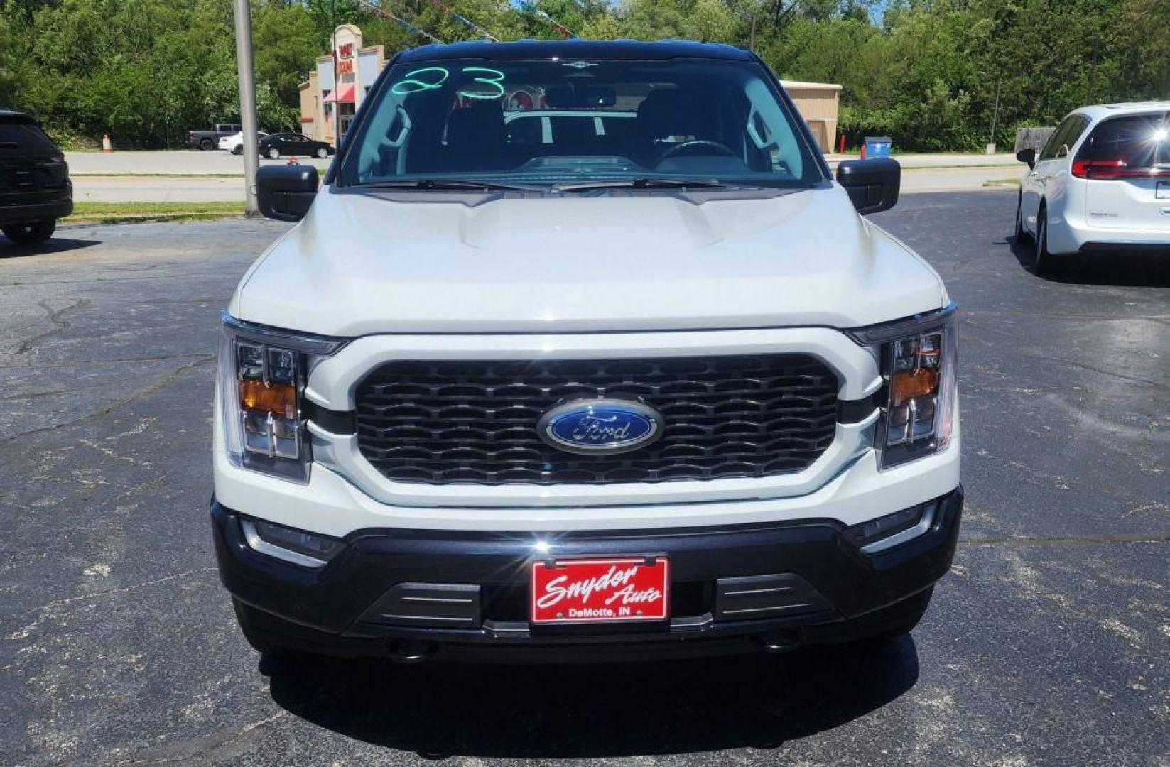2023 GRAY FORD F150 SUPERCREW - 4WD (1FTEW1EP0PK) with an 2.7L engine, Automatic transmission, located at 101 S. Halleck St., DeMotte, 46310, (219) 987-2922, 41.202343, -87.198189 - Photo#1