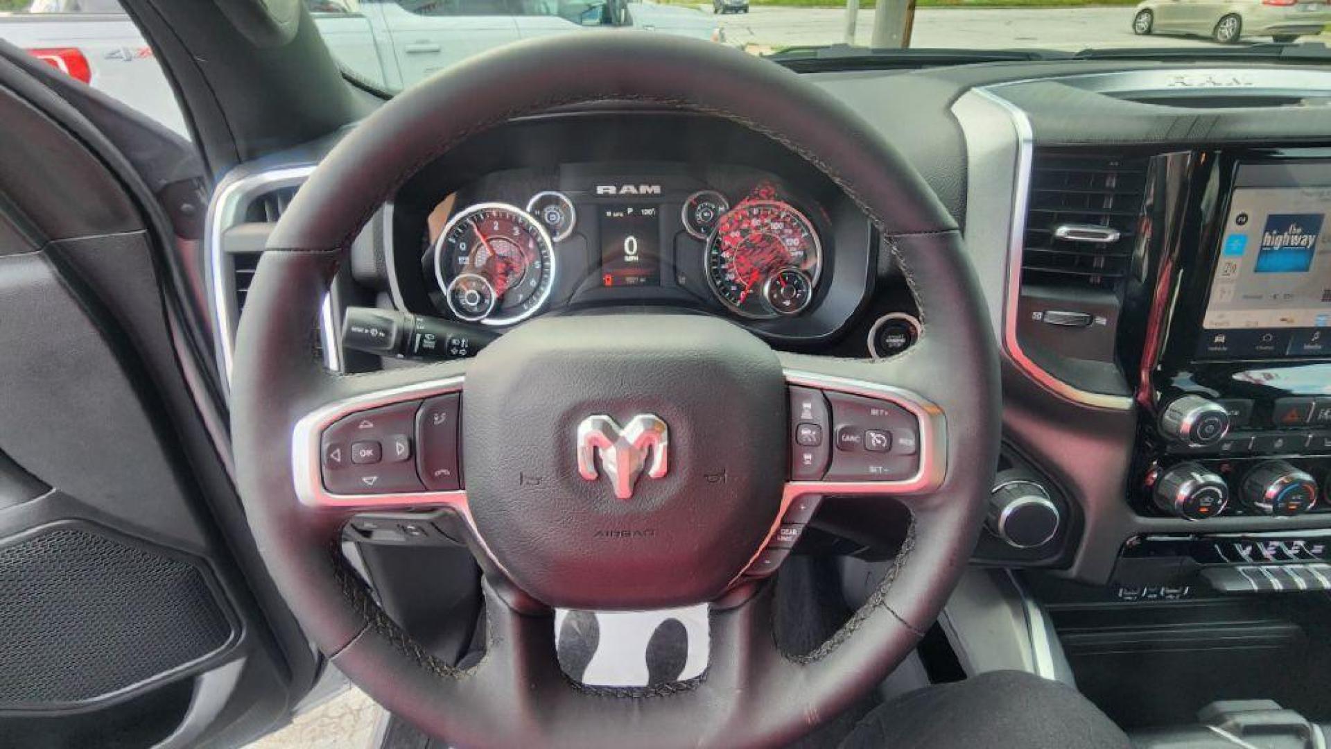 2025 SILVER RAM 1500 BIG HORN/LONE STAR- 4WD (1C6RRFFGXSN) with an 3.6L engine, Automatic transmission, located at 101 S. Halleck St., DeMotte, 46310, (219) 987-2922, 41.202343, -87.198189 - Photo#10