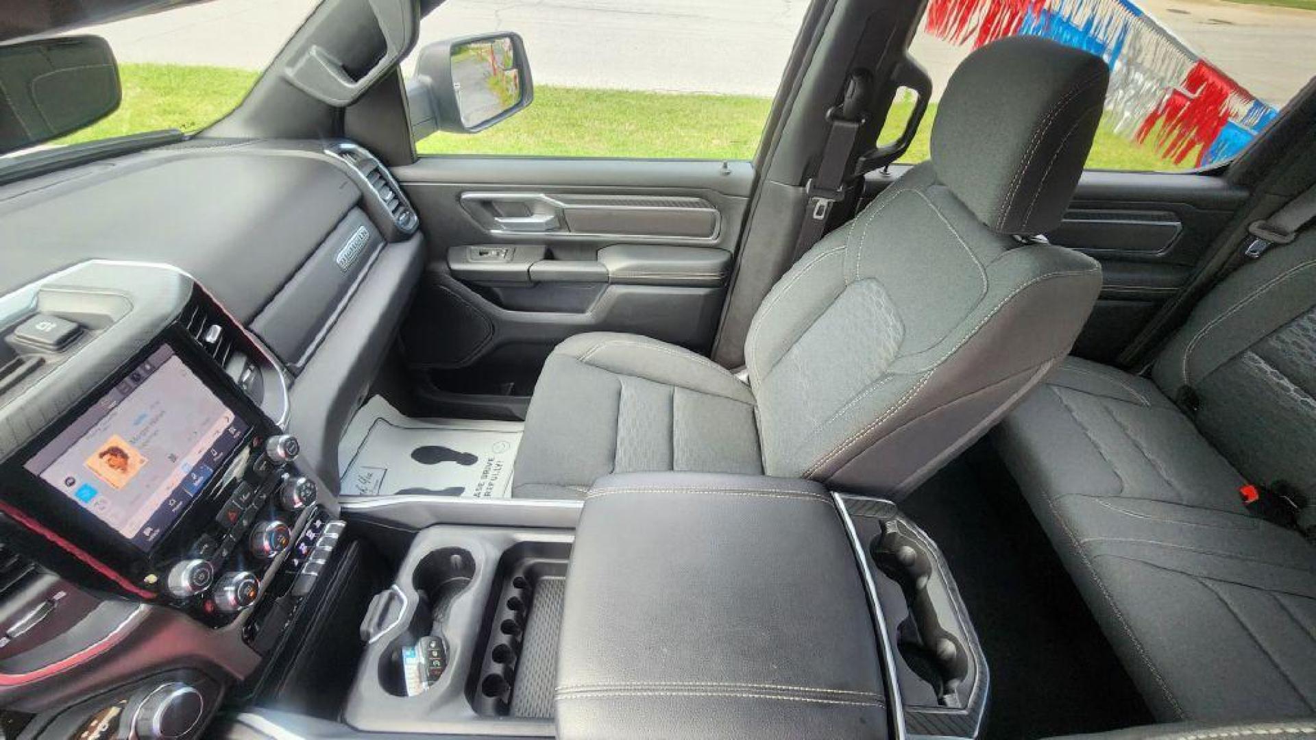 2025 SILVER RAM 1500 BIG HORN/LONE STAR- 4WD (1C6RRFFGXSN) with an 3.6L engine, Automatic transmission, located at 101 S. Halleck St., DeMotte, 46310, (219) 987-2922, 41.202343, -87.198189 - Photo#14