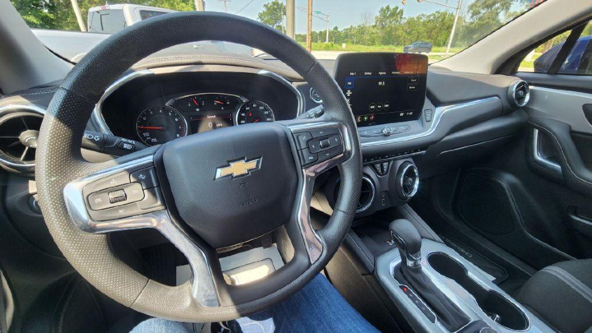 2023 BLUE CHEVROLET BLAZER 2LT (3GNKBHR40PS) with an 2.0L engine, Automatic transmission, located at 101 S. Halleck St., DeMotte, 46310, (219) 987-2922, 41.202343, -87.198189 - Photo#8