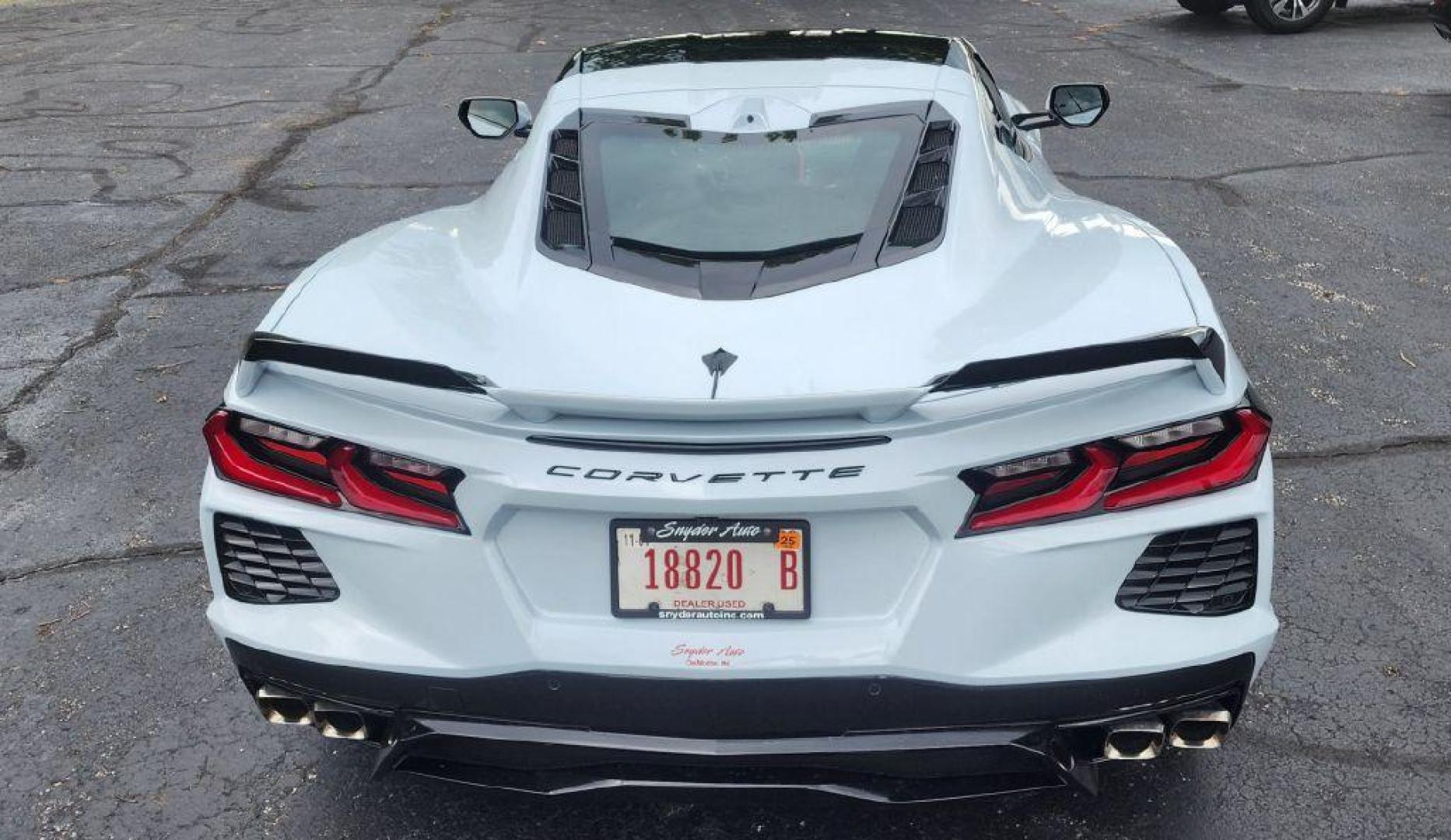 2020 GRAY CHEVROLET CORVETTE STINGRAY 3LT - RWD (1G1Y82D47L5) with an 6.2L engine, Automatic transmission, located at 101 S. Halleck St., DeMotte, 46310, (219) 987-2922, 41.202343, -87.198189 - Photo#4