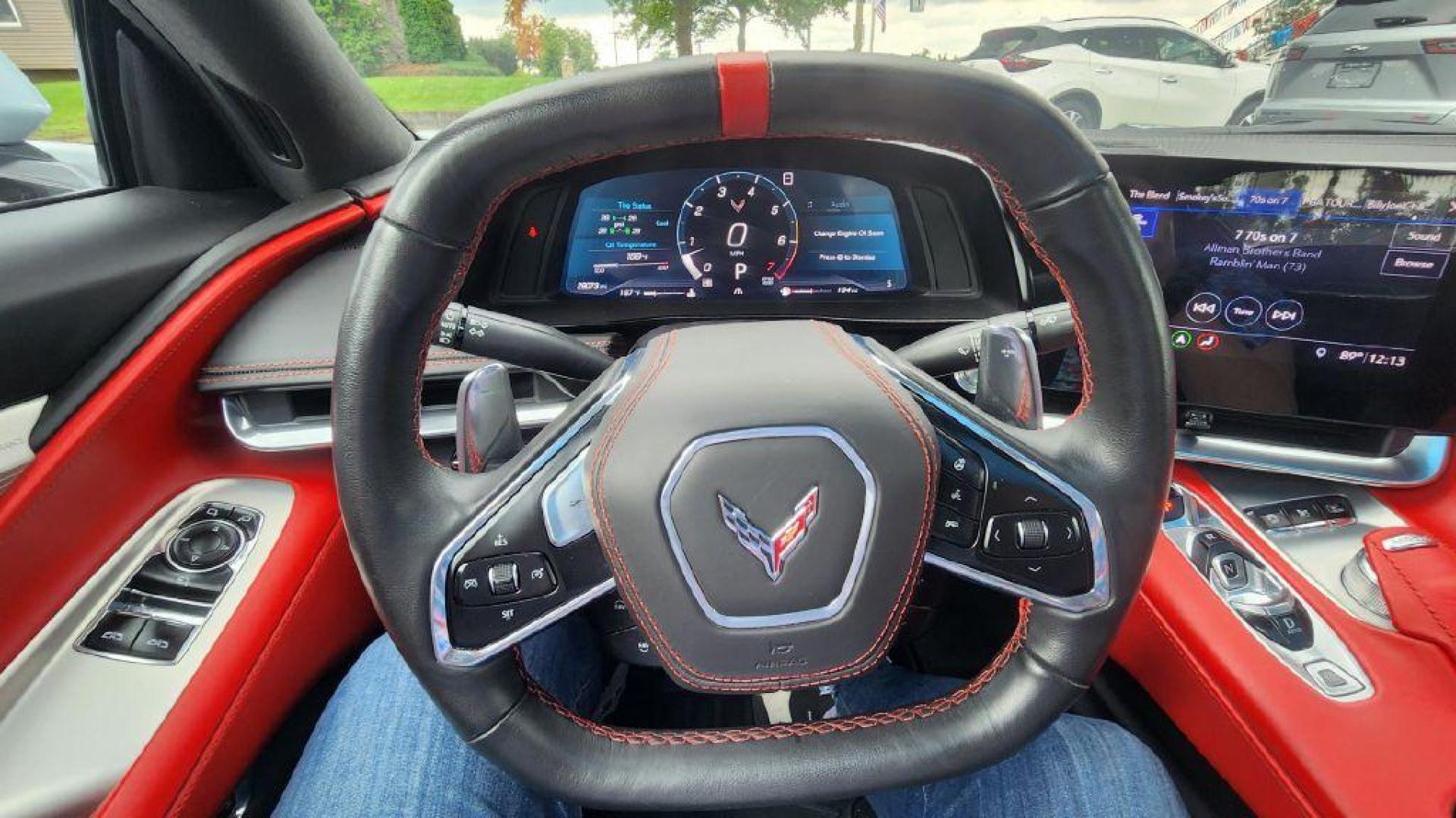 2020 GRAY CHEVROLET CORVETTE STINGRAY 3LT - RWD (1G1Y82D47L5) with an 6.2L engine, Automatic transmission, located at 101 S. Halleck St., DeMotte, 46310, (219) 987-2922, 41.202343, -87.198189 - Photo#11
