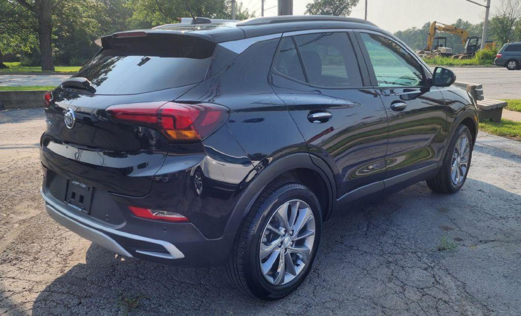 2020 BLUE BUICK ENCORE GX SELECT (KL4MMDSL6LB) with an 1.3L engine, Continuously Variable transmission, located at 101 S. Halleck St., DeMotte, 46310, (219) 987-2922, 41.202343, -87.198189 - Photo#2