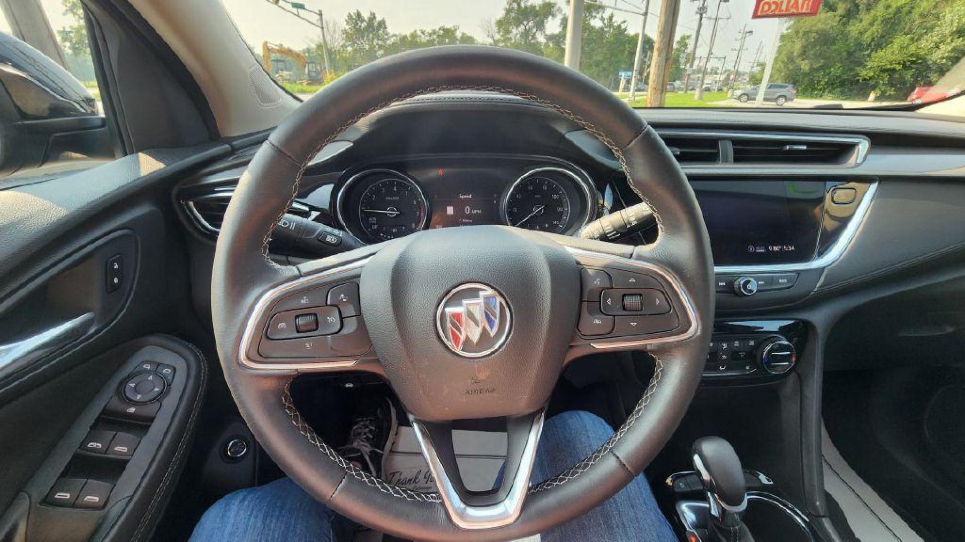 2020 BLUE BUICK ENCORE GX SELECT (KL4MMDSL6LB) with an 1.3L engine, Continuously Variable transmission, located at 101 S. Halleck St., DeMotte, 46310, (219) 987-2922, 41.202343, -87.198189 - Photo#10