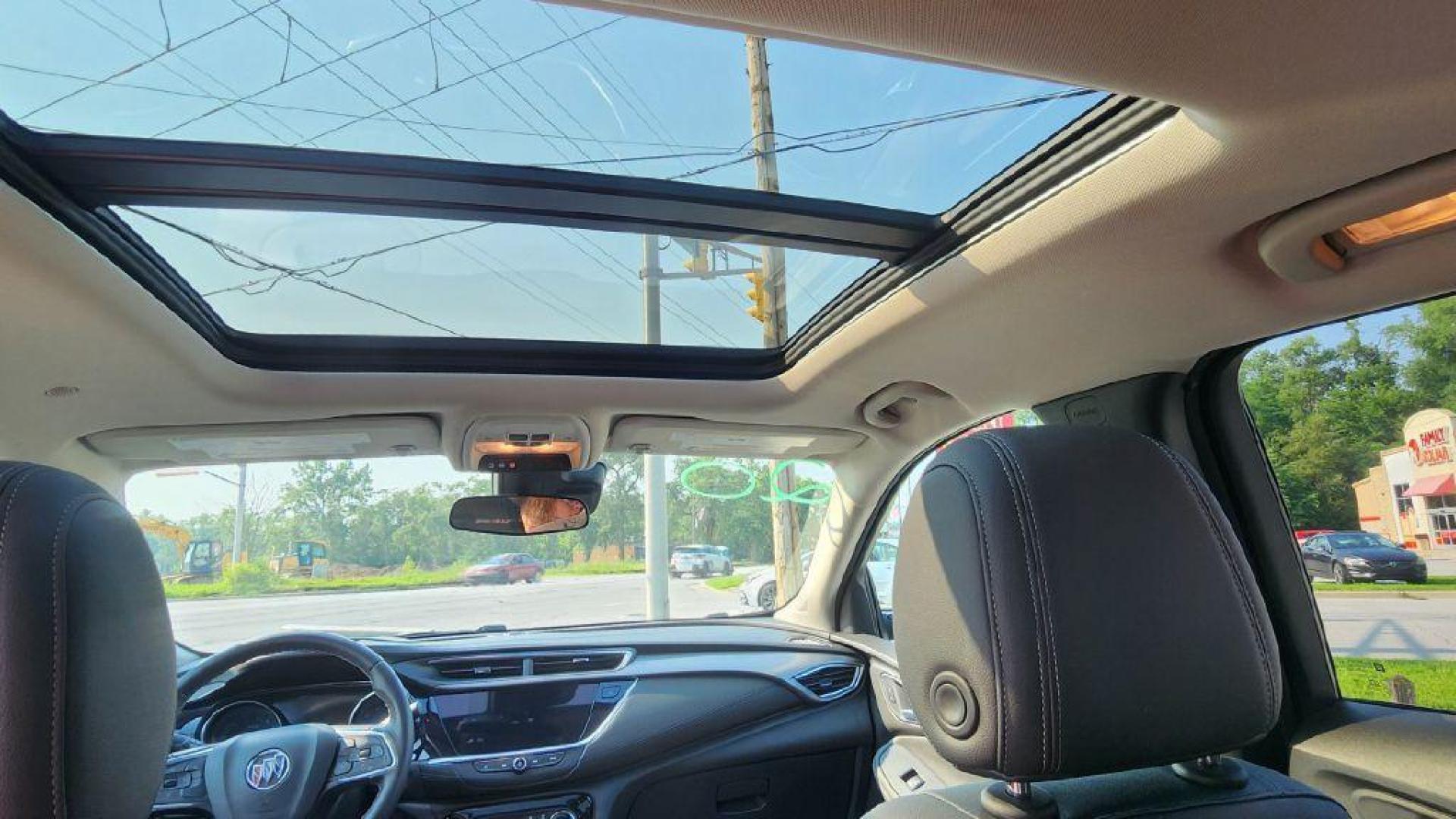 2020 BLUE BUICK ENCORE GX SELECT (KL4MMDSL6LB) with an 1.3L engine, Continuously Variable transmission, located at 101 S. Halleck St., DeMotte, 46310, (219) 987-2922, 41.202343, -87.198189 - Photo#18
