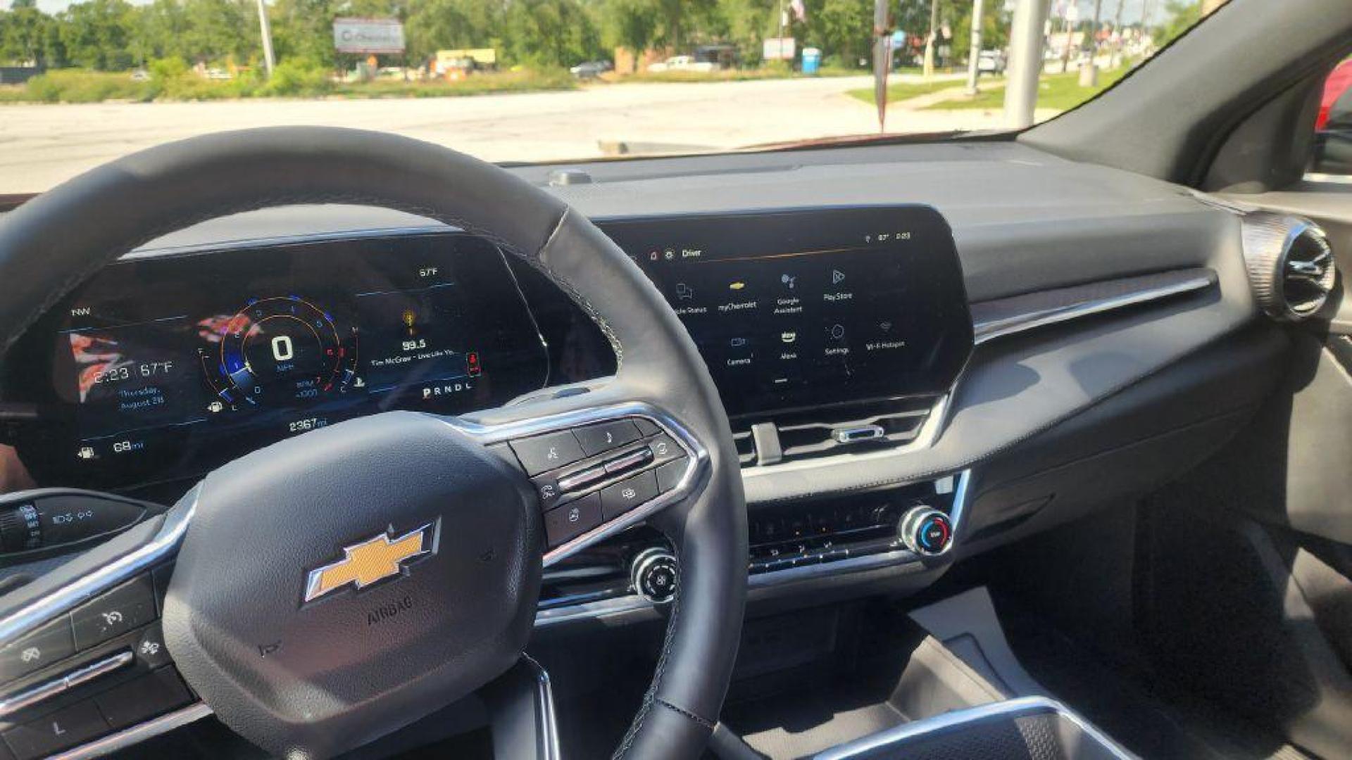 2025 RED CHEVROLET EQUINOX LT - FWD (3GNAXHEG8SL) with an 1.5L engine, Automatic transmission, located at 101 S. Halleck St., DeMotte, 46310, (219) 987-2922, 41.202343, -87.198189 - Photo#9