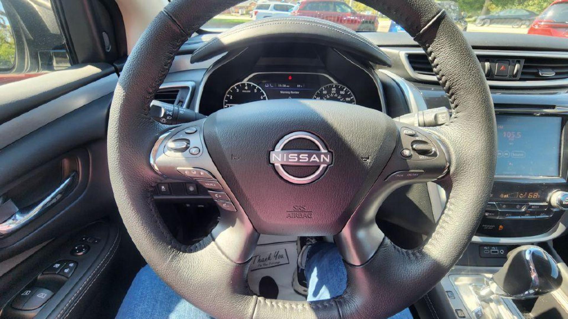 2023 WHITE NISSAN MURANO SV - AWD (5N1AZ2BS8PC) with an 3.5L engine, Automatic transmission, located at 101 S. Halleck St., DeMotte, 46310, (219) 987-2922, 41.202343, -87.198189 - Photo#11