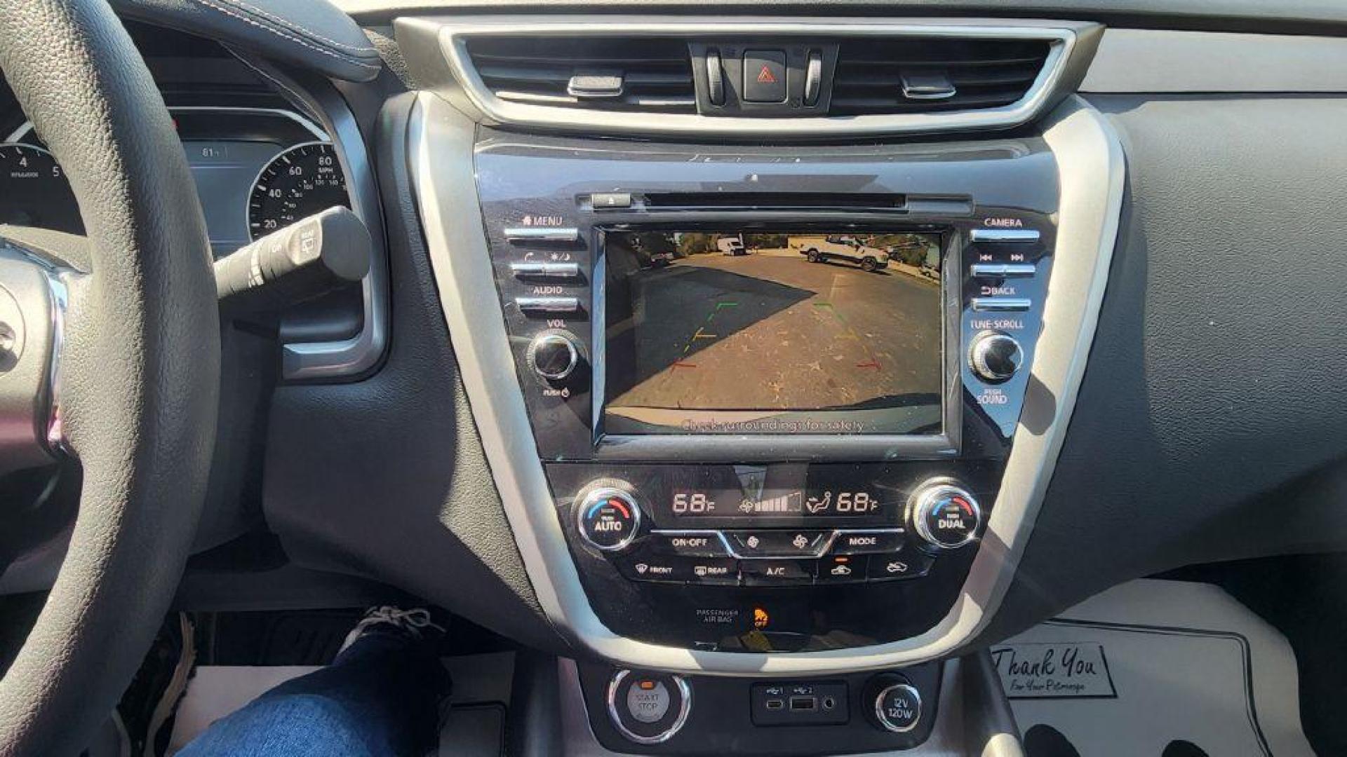 2023 WHITE NISSAN MURANO SV - AWD (5N1AZ2BS8PC) with an 3.5L engine, Automatic transmission, located at 101 S. Halleck St., DeMotte, 46310, (219) 987-2922, 41.202343, -87.198189 - Photo#13