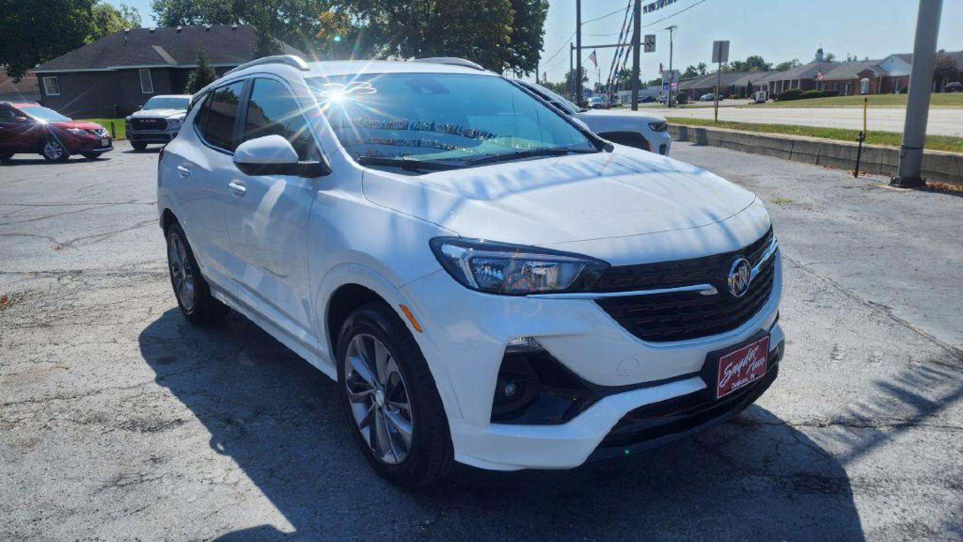 2023 WHITE BUICK ENCORE GX SELECT - AWD (KL4MMESL7PB) with an 1.3L engine, Automatic transmission, located at 101 S. Halleck St., DeMotte, 46310, (219) 987-2922, 41.202343, -87.198189 - Photo#1