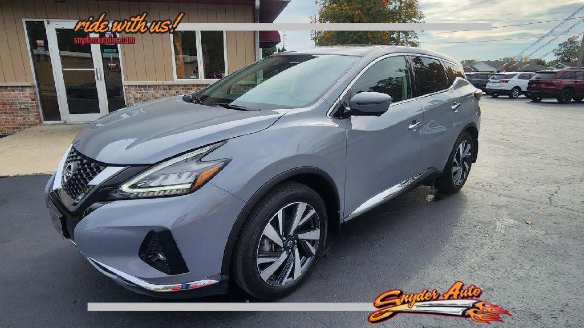 2024 GRAY NISSAN MURANO SL - AWD (5N1AZ2CS8RC) with an 3.5L engine, Continuously Variable transmission, located at 101 S. Halleck St., DeMotte, 46310, (219) 987-2922, 41.202343, -87.198189 - Photo#0