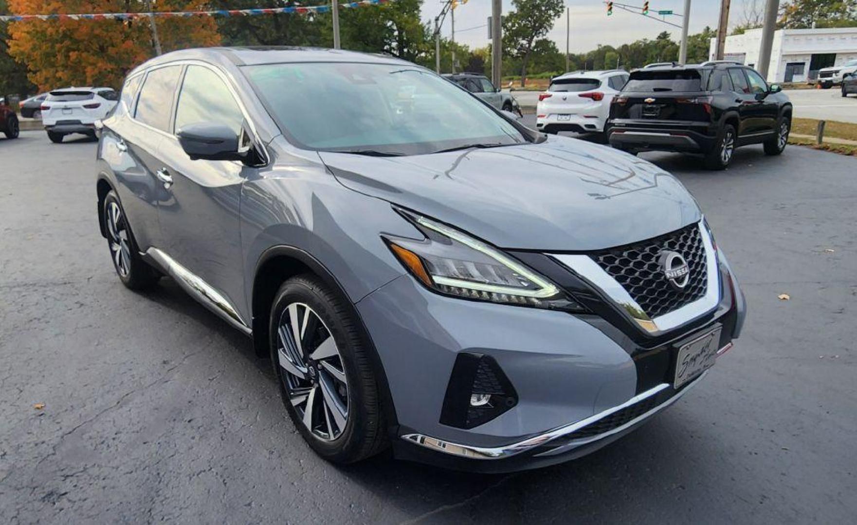 2024 GRAY NISSAN MURANO SL - AWD (5N1AZ2CS8RC) with an 3.5L engine, Continuously Variable transmission, located at 101 S. Halleck St., DeMotte, 46310, (219) 987-2922, 41.202343, -87.198189 - Photo#1