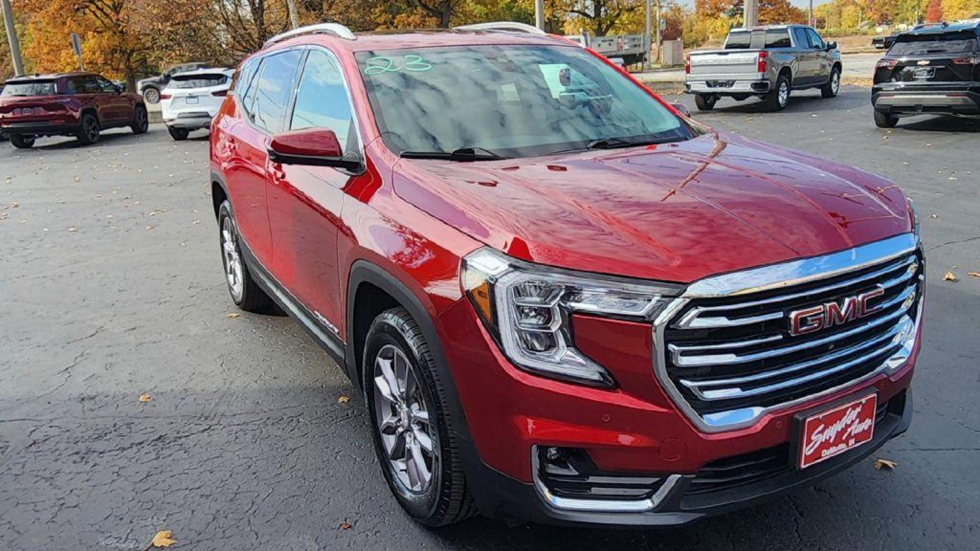 2023 BURGAN GMC TERRAIN SLT - AWD (3GKALVEG1PL) with an 1.5L engine, Automatic transmission, located at 101 S. Halleck St., DeMotte, 46310, (219) 987-2922, 41.202343, -87.198189 - Photo#1