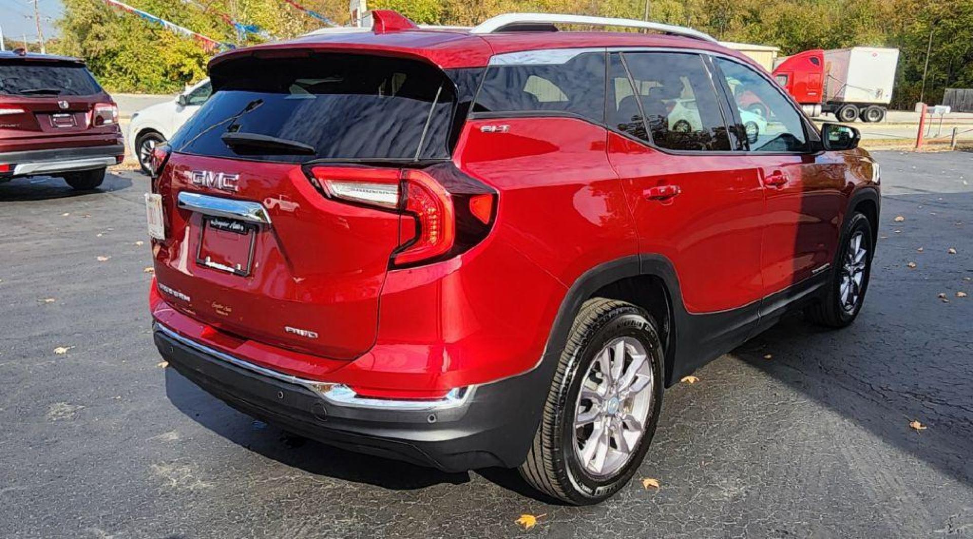 2023 BURGAN GMC TERRAIN SLT - AWD (3GKALVEG1PL) with an 1.5L engine, Automatic transmission, located at 101 S. Halleck St., DeMotte, 46310, (219) 987-2922, 41.202343, -87.198189 - Photo#2