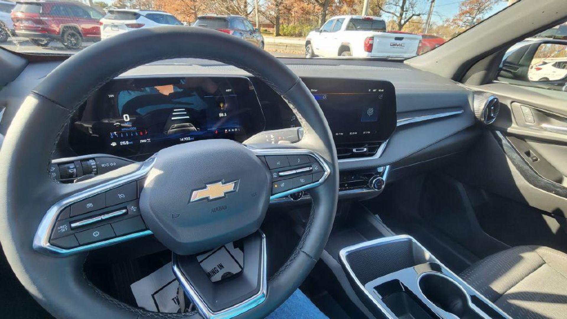 2025 GRAY CHEVROLET EQUINOX LT - AWD (3GNAXPEG2SL) with an 1.5L engine, Automatic transmission, located at 101 S. Halleck St., DeMotte, 46310, (219) 987-2922, 41.202343, -87.198189 - Photo#8