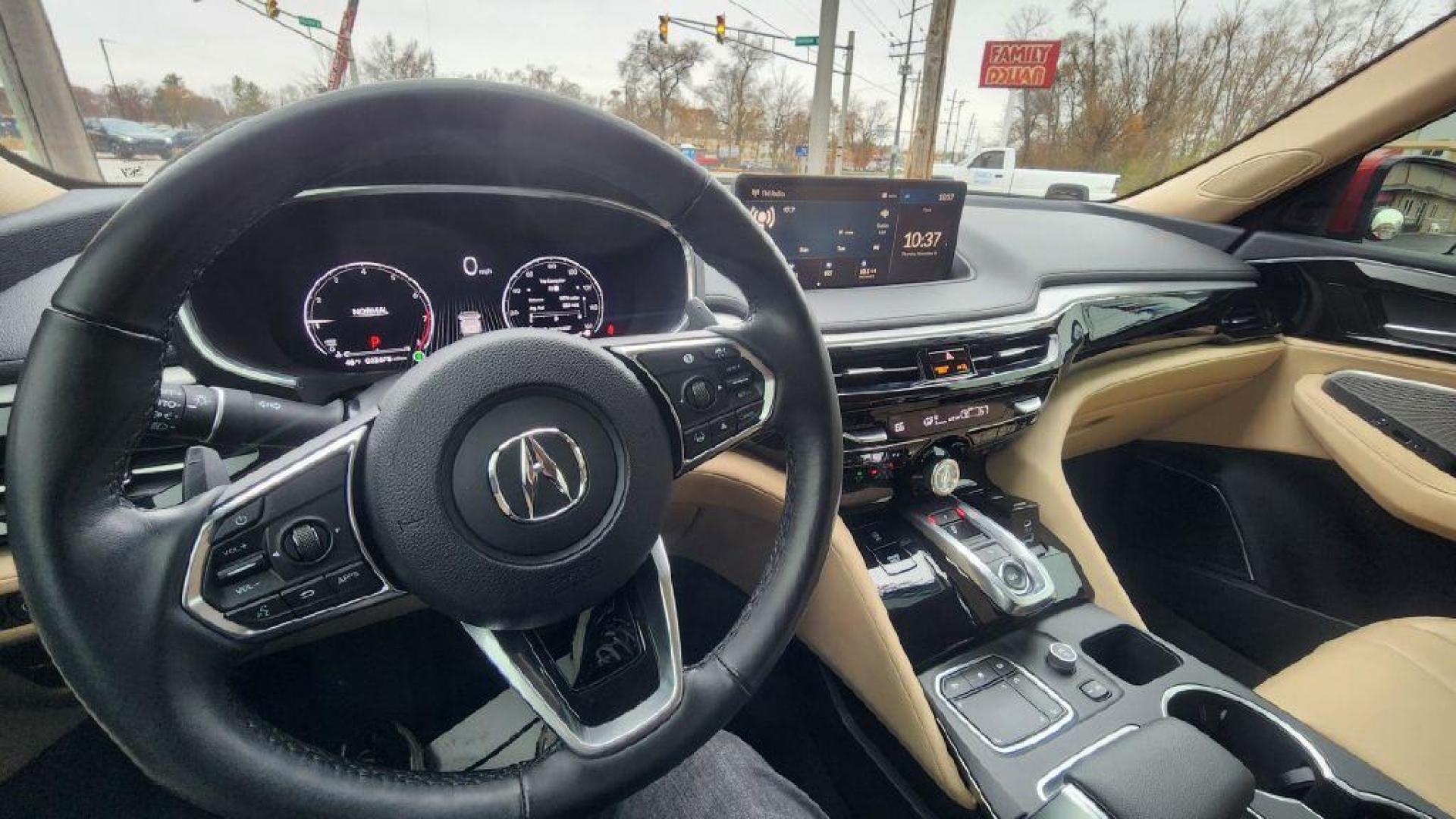 2022 RED ACURA MDX FWD (5J8YD9H3XNL) with an 3.5L engine, Automatic transmission, located at 101 S. Halleck St., DeMotte, 46310, (219) 987-2922, 41.202343, -87.198189 - Photo#11