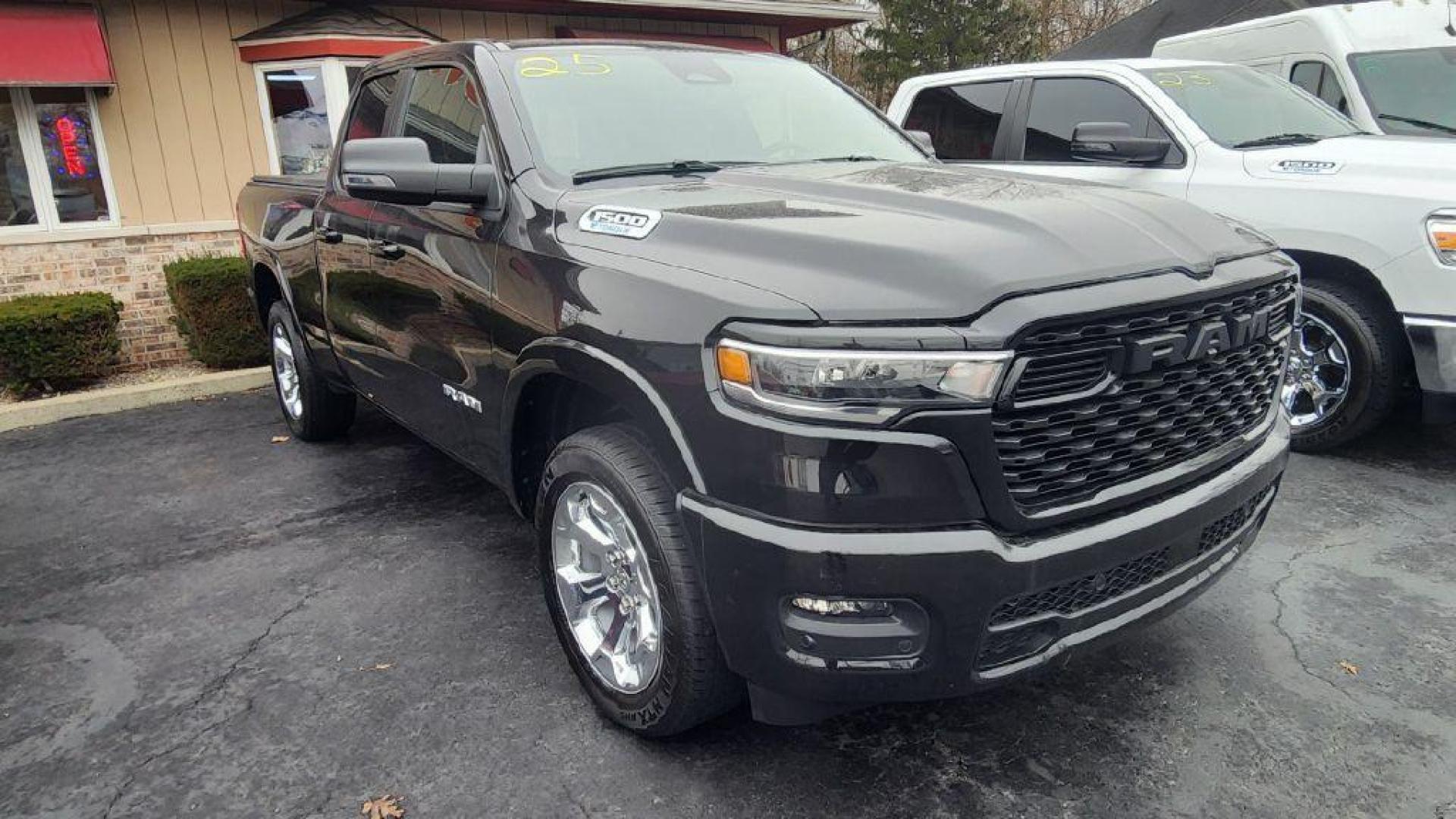 2025 BLACK RAM 1500 BIG HORN/LONE STAR (1C6RRFBG8SN) with an 3.6L engine, Automatic transmission, located at 101 S. Halleck St., DeMotte, 46310, (219) 987-2922, 41.202343, -87.198189 - Photo#1