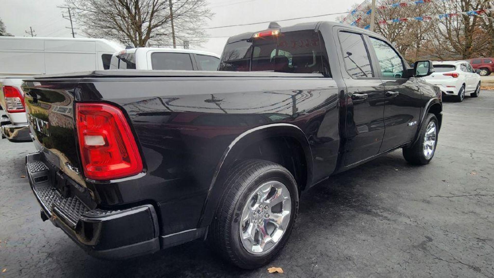 2025 BLACK RAM 1500 BIG HORN/LONE STAR (1C6RRFBG8SN) with an 3.6L engine, Automatic transmission, located at 101 S. Halleck St., DeMotte, 46310, (219) 987-2922, 41.202343, -87.198189 - Photo#2