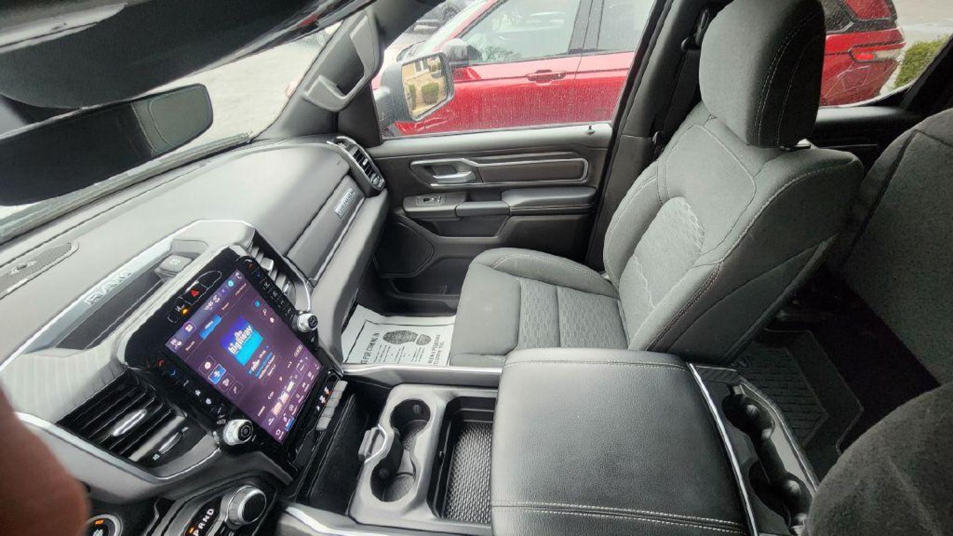 2025 BLACK RAM 1500 BIG HORN/LONE STAR (1C6RRFBG8SN) with an 3.6L engine, Automatic transmission, located at 101 S. Halleck St., DeMotte, 46310, (219) 987-2922, 41.202343, -87.198189 - Photo#12