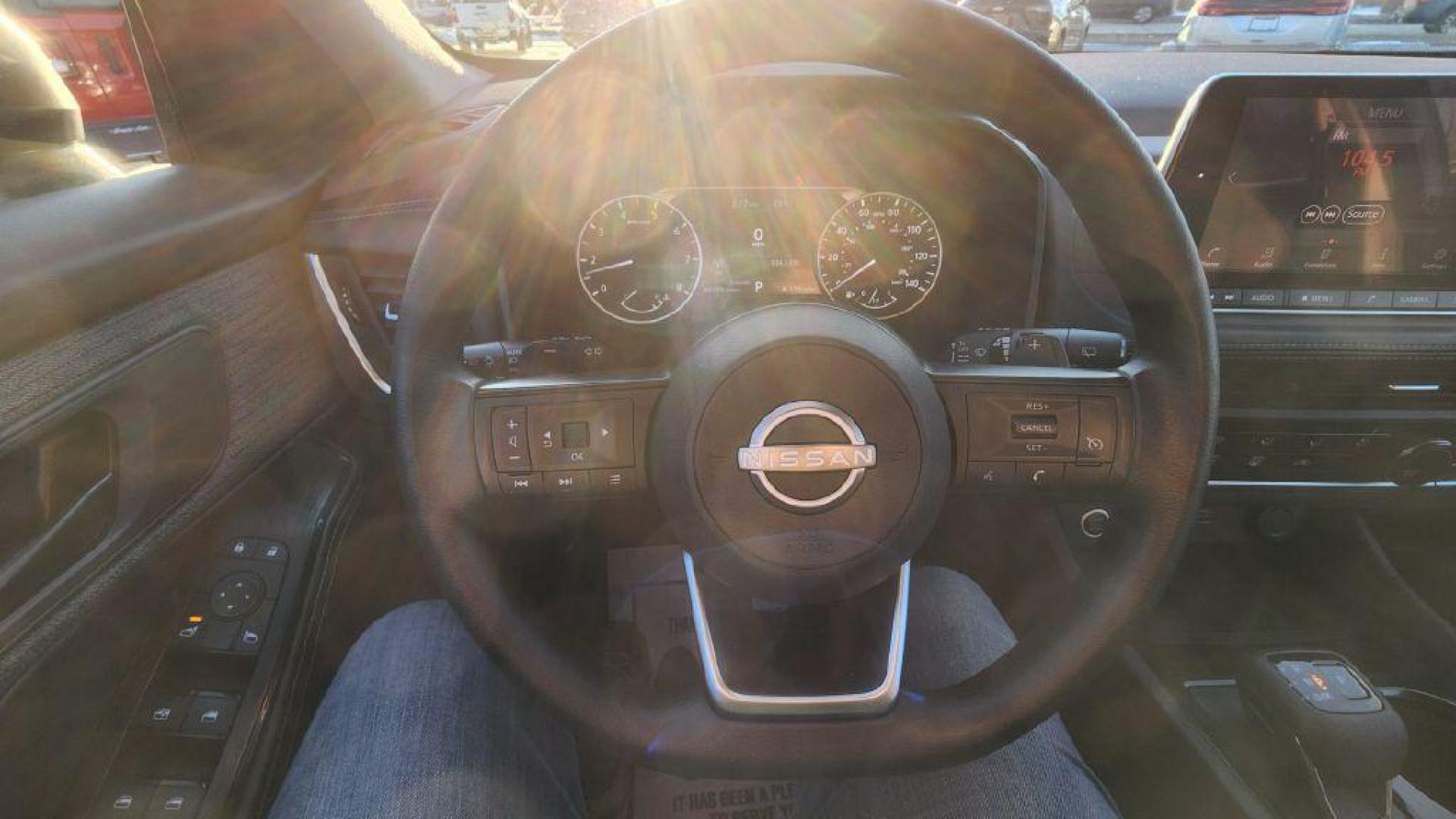 2022 GRAY NISSAN ROGUE S (5N1BT3AA6NC) with an 1.5L engine, Automatic transmission, located at 101 S. Halleck St., DeMotte, 46310, (219) 987-2922, 41.202343, -87.198189 - Photo#10