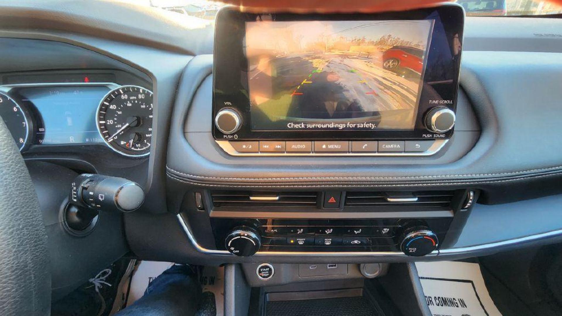 2022 GRAY NISSAN ROGUE S (5N1BT3AA6NC) with an 1.5L engine, Automatic transmission, located at 101 S. Halleck St., DeMotte, 46310, (219) 987-2922, 41.202343, -87.198189 - Photo#13