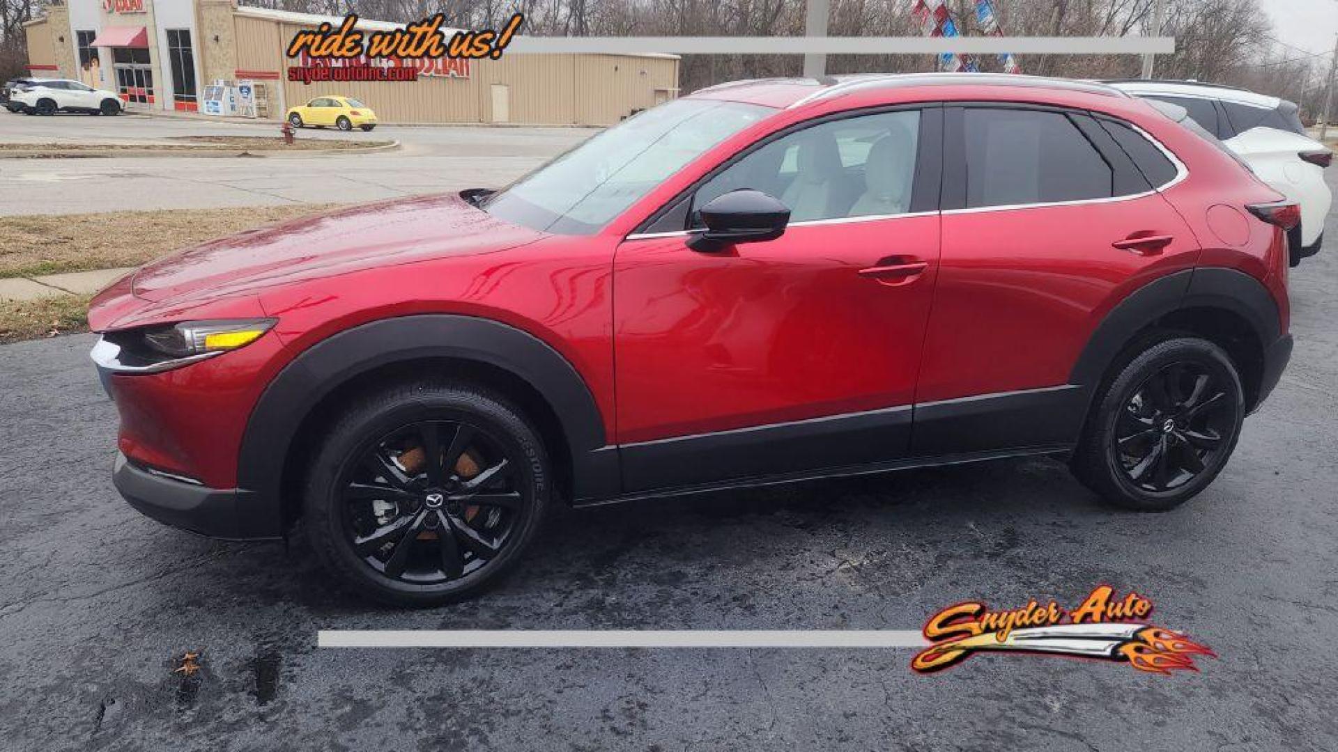 2024 BURGUN MAZDA CX-30 PREMIUM PLUS - AWD (3MVDMBEY8RM) with an 2.5L engine, Automatic transmission, located at 101 S. Halleck St., DeMotte, 46310, (219) 987-2922, 41.202343, -87.198189 - Photo#0