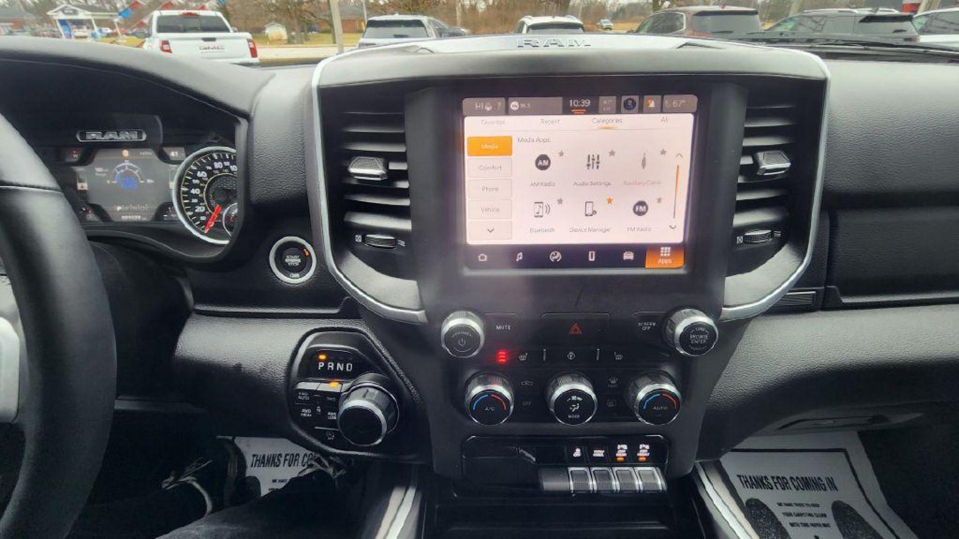 2023 WHITE RAM 1500 BIG HORN/LONE STAR (1C6RRFFGXPN) with an 3.6L engine, Automatic transmission, located at 101 S. Halleck St., DeMotte, 46310, (219) 987-2922, 41.202343, -87.198189 - Photo#15