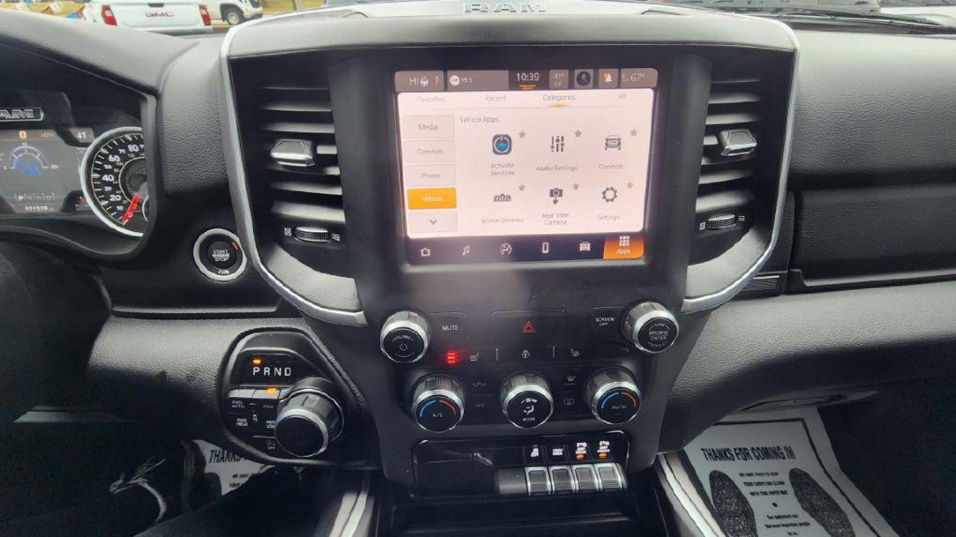 2023 WHITE RAM 1500 BIG HORN/LONE STAR (1C6RRFFGXPN) with an 3.6L engine, Automatic transmission, located at 101 S. Halleck St., DeMotte, 46310, (219) 987-2922, 41.202343, -87.198189 - Photo#16