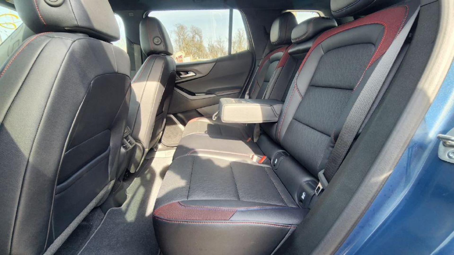 2025 BLUE CHEVROLET EQUINOX RS - AWD (3GNAXTEG2SL) with an 1.5L engine, Automatic transmission, located at 101 S. Halleck St., DeMotte, 46310, (219) 987-2922, 41.202343, -87.198189 - Photo#5