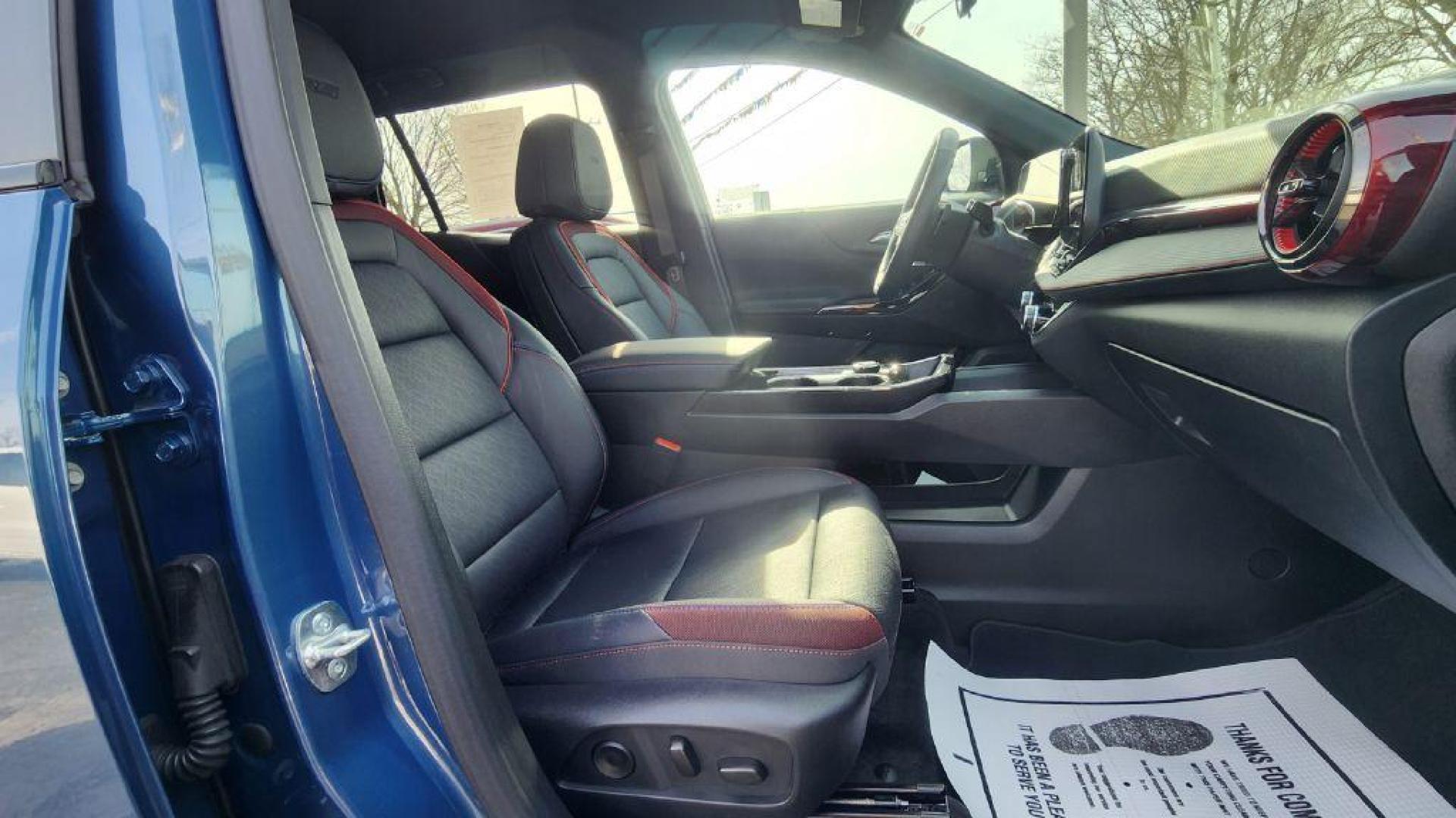 2025 BLUE CHEVROLET EQUINOX RS - AWD (3GNAXTEG2SL) with an 1.5L engine, Automatic transmission, located at 101 S. Halleck St., DeMotte, 46310, (219) 987-2922, 41.202343, -87.198189 - Photo#7