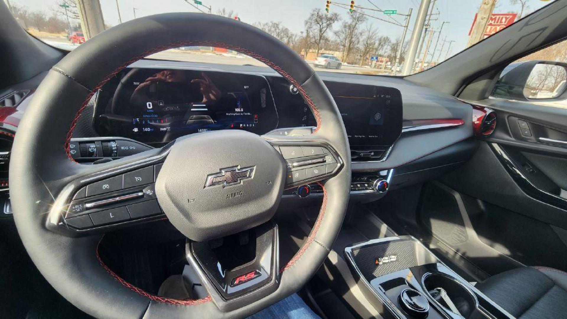 2025 BLUE CHEVROLET EQUINOX RS - AWD (3GNAXTEG2SL) with an 1.5L engine, Automatic transmission, located at 101 S. Halleck St., DeMotte, 46310, (219) 987-2922, 41.202343, -87.198189 - Photo#8